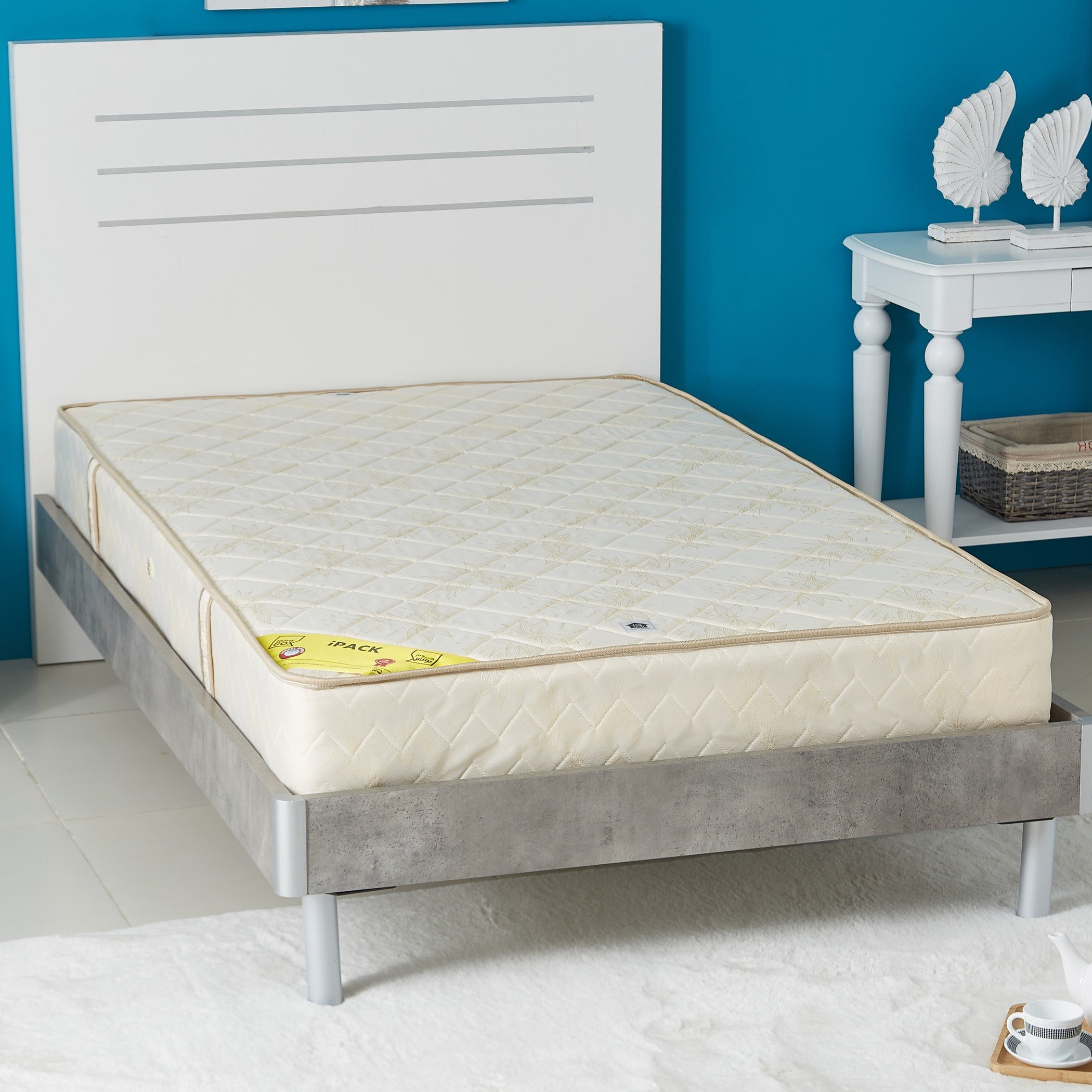 مرتبة فرديّة بنوابض من آي باك - 90x190x21 سم-hbxfurniture-bedroom-mattresses-single-image-7