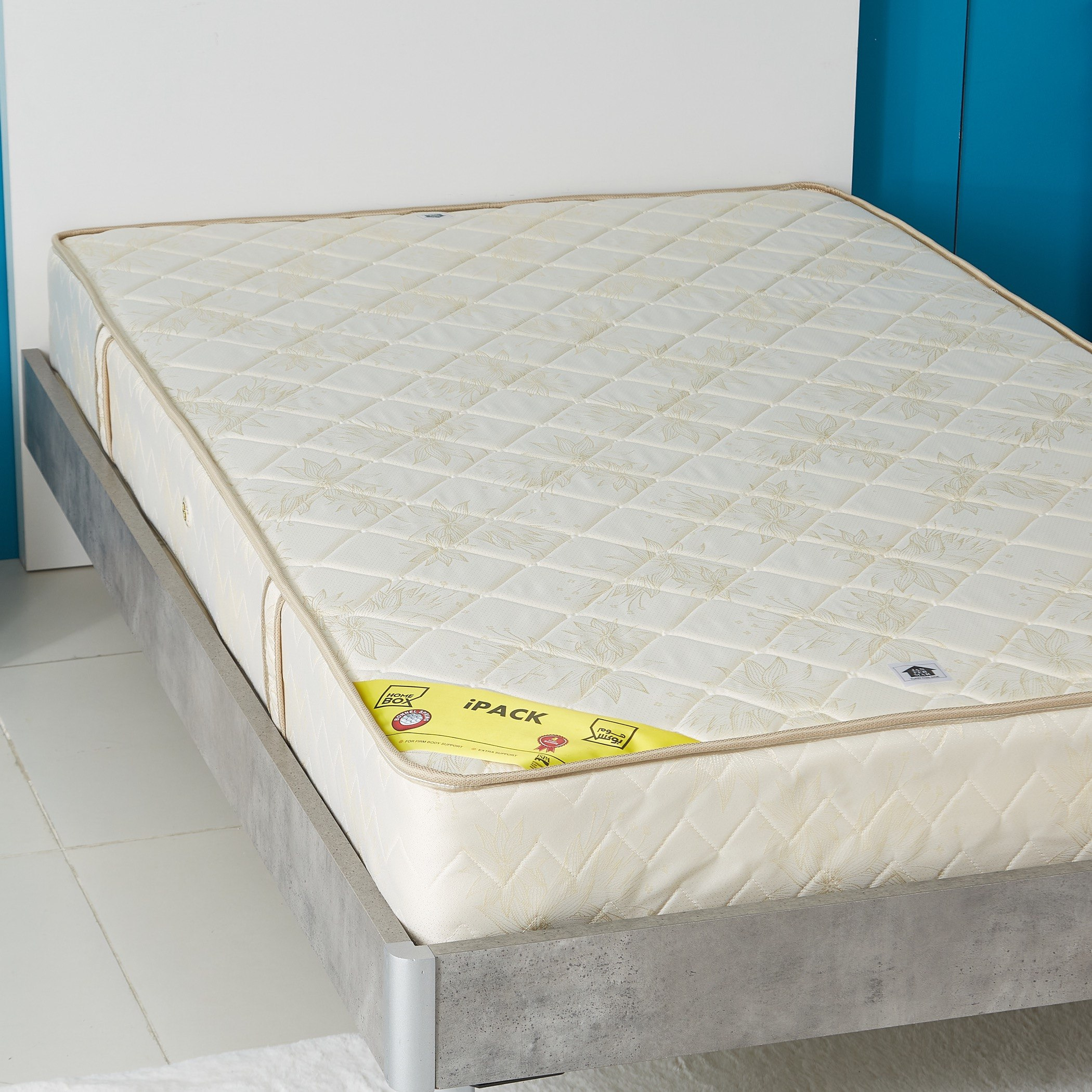 مرتبة فرديّة بنوابض من آي باك - 90x200x21 سم-hbxfurniture-bedroom-mattresses-single-image-2