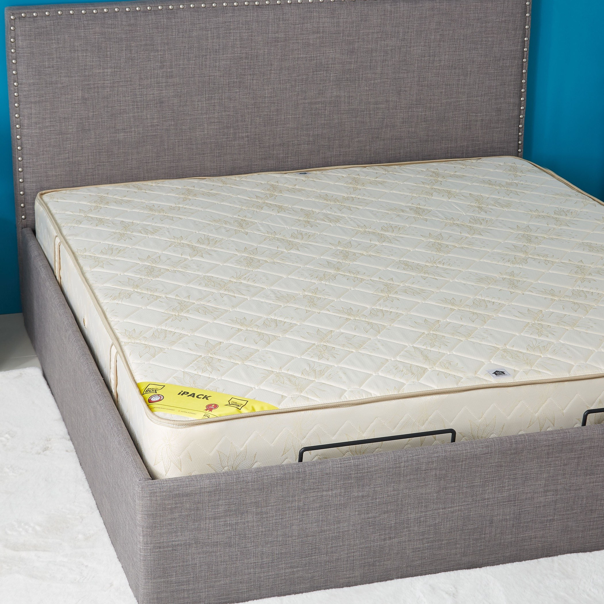 مرتبة مقاس كوين بنوابض من آي باك - 150x200x21 سم-hbxbedroom-mattresses-queen-image-2