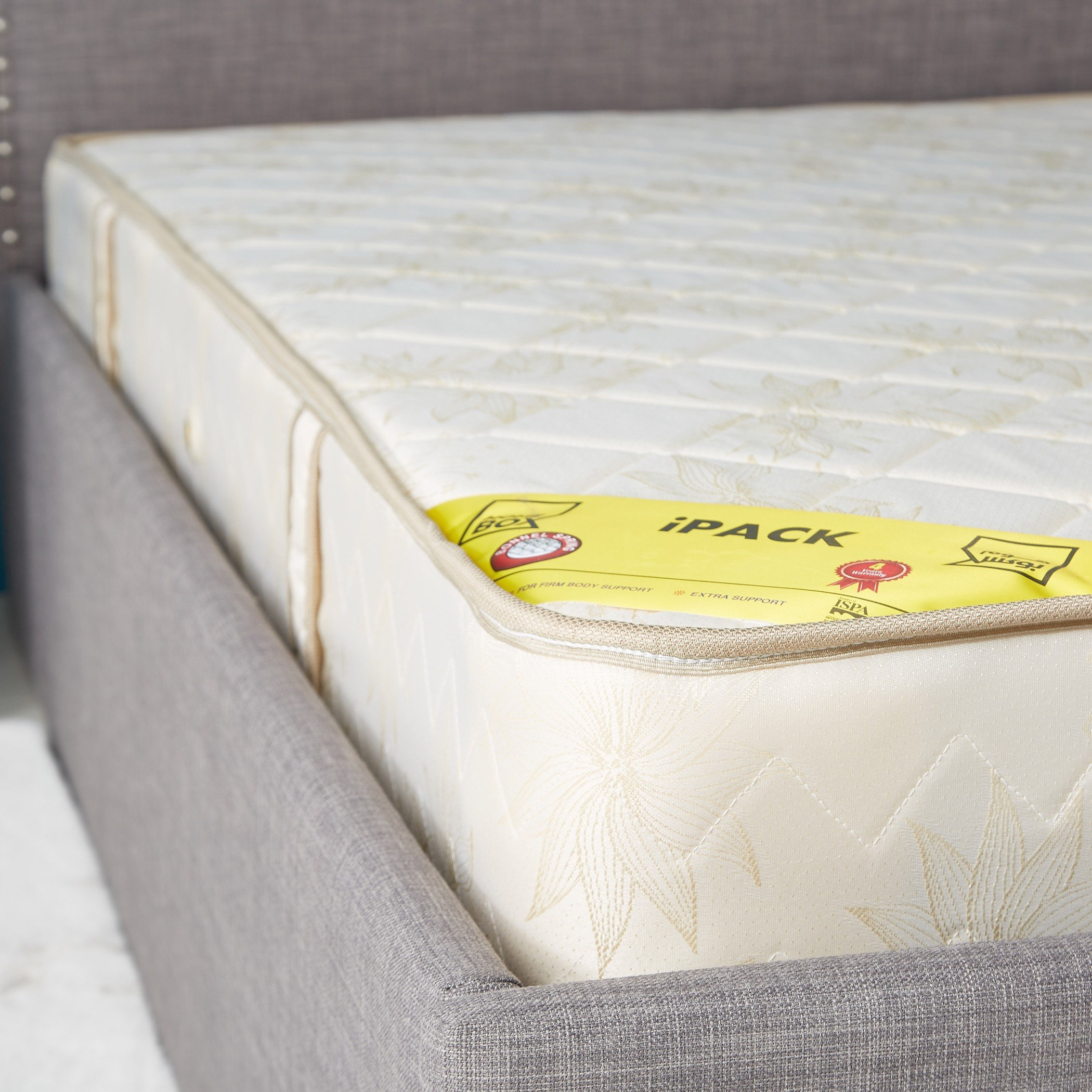 مرتبة مقاس كوين بنوابض من آي باك - 150x200x21 سم-hbxbedroom-mattresses-queen-image-4