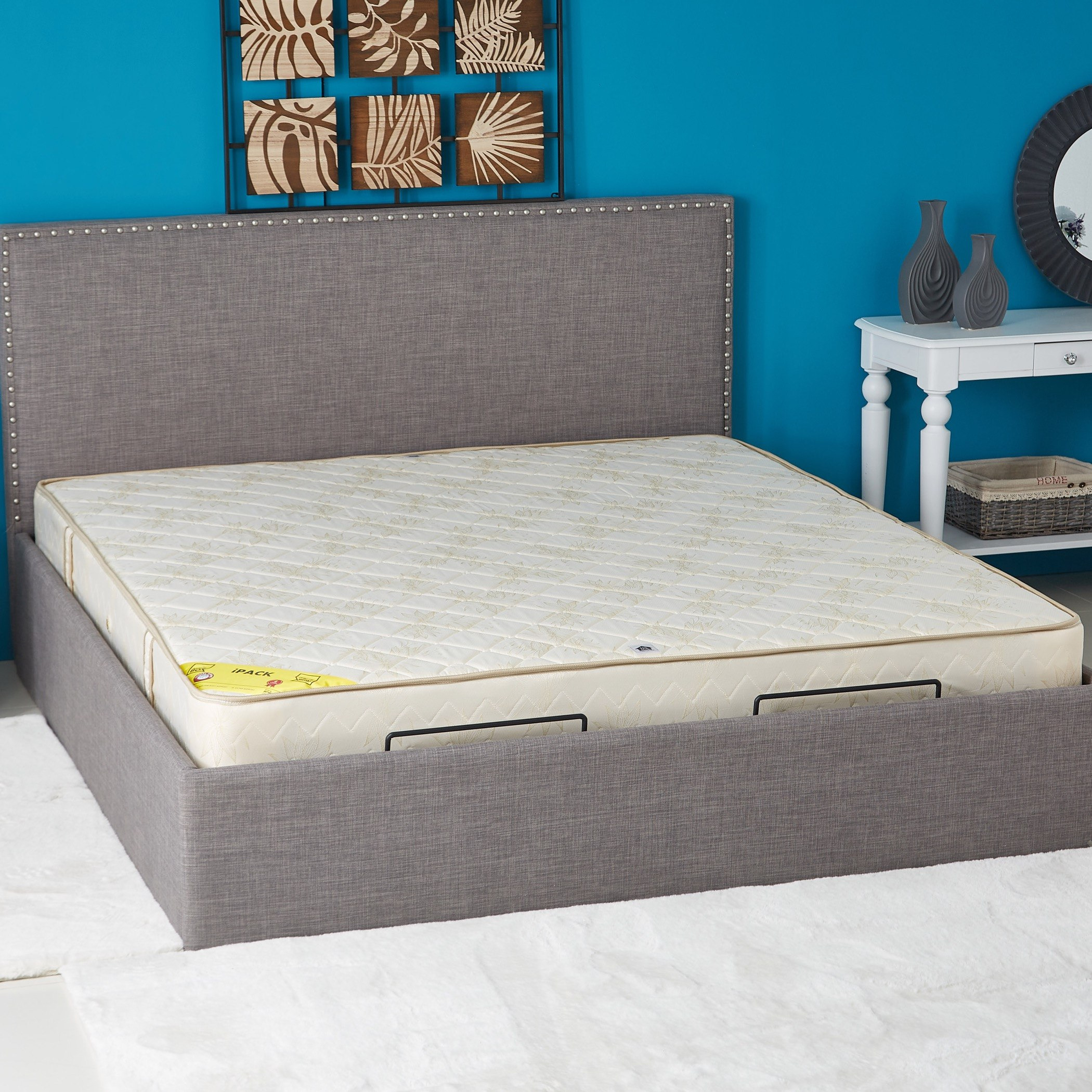 مرتبة مقاس كوين بنوابض من آي باك - 150x200x21 سم-hbxbedroom-mattresses-queen-image-7
