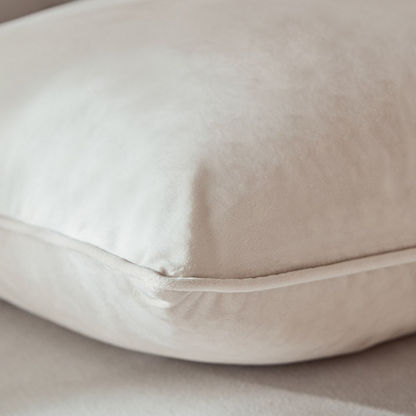 Dove Velvet Cushion Cover - 45x45 cm-Cushion Covers-image-2