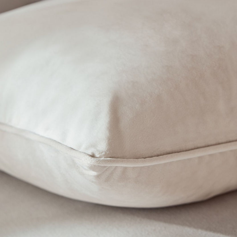 Dove Velvet Cushion Cover - 45x45 cm-Cushion Covers-image-2