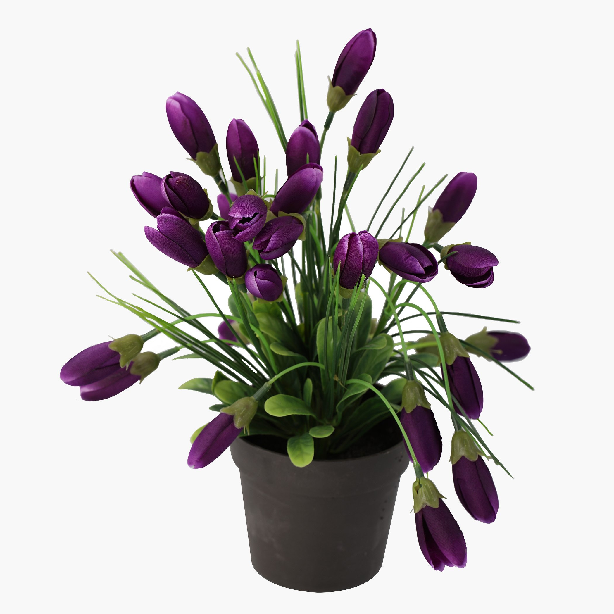 أزهار زينة مع إصيص من بيل-hbxdecorandfurnishings-homeaccessories-artificialflowersandplants-image-1