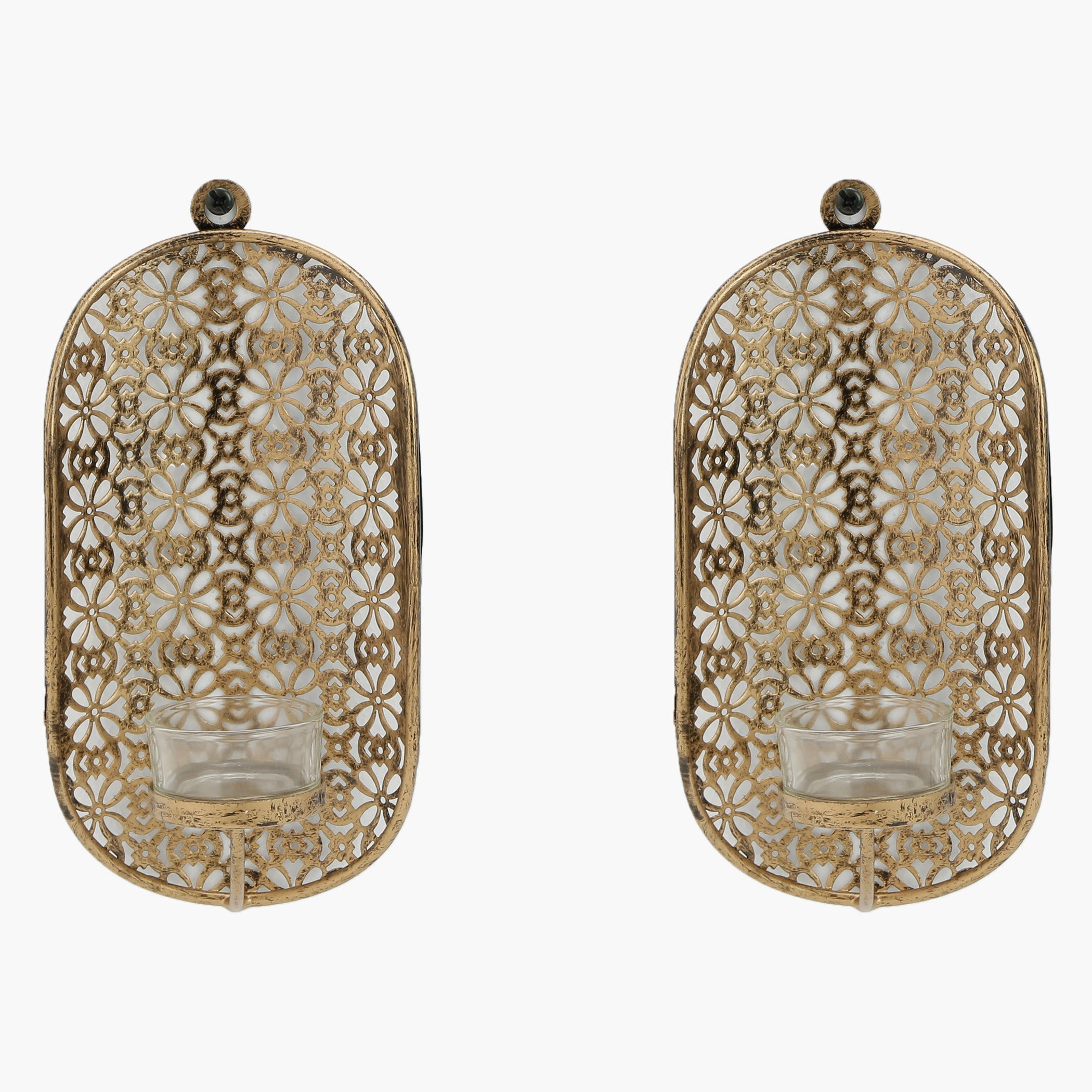 شمعدان حائط فينس - طقم من قطعتين-hbxlivingroom-decorandaccessories-candleholders-image-1