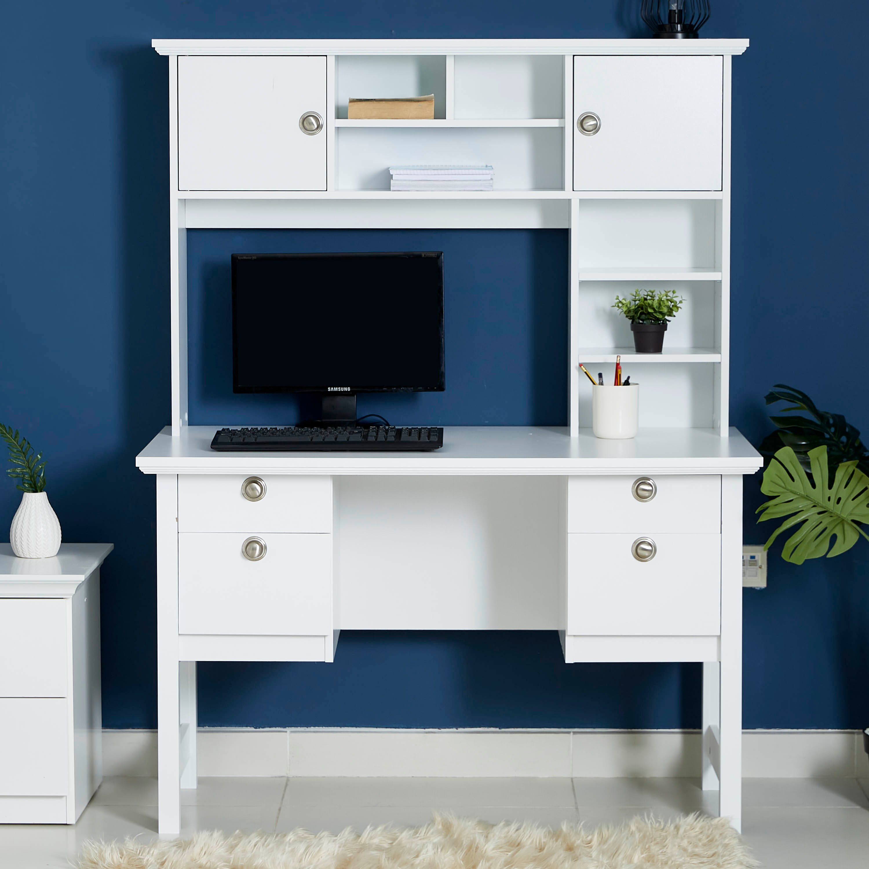 مكتب دراسة بخزانة من كاونتري-hbxfurniture-office-desks-image-2