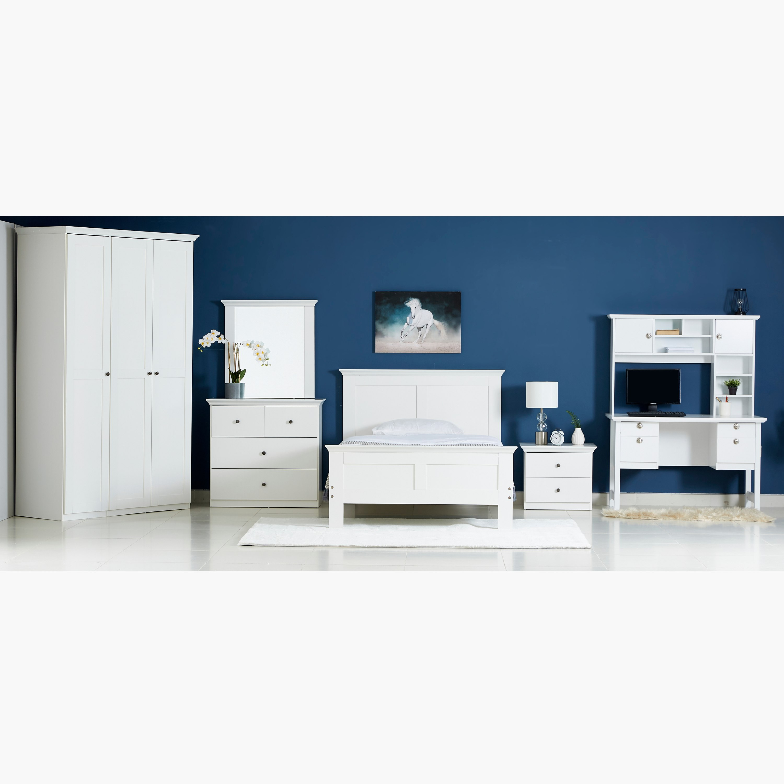 مكتب دراسة بخزانة من كاونتري-hbxfurniture-office-desks-image-5