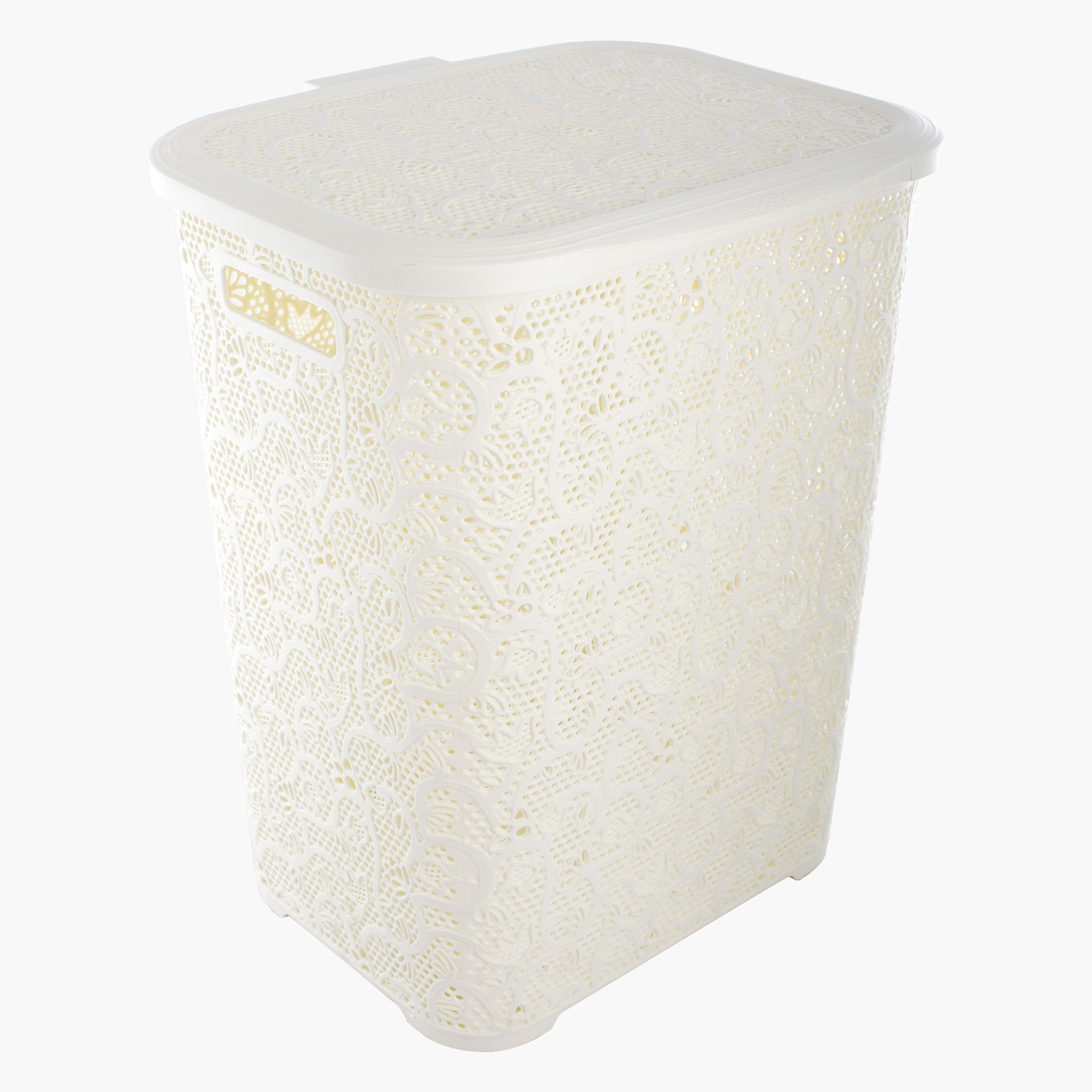 Lace Design Laundry Hamper-hbxbathroom-bathroomstorage-laundryhampers-image-1