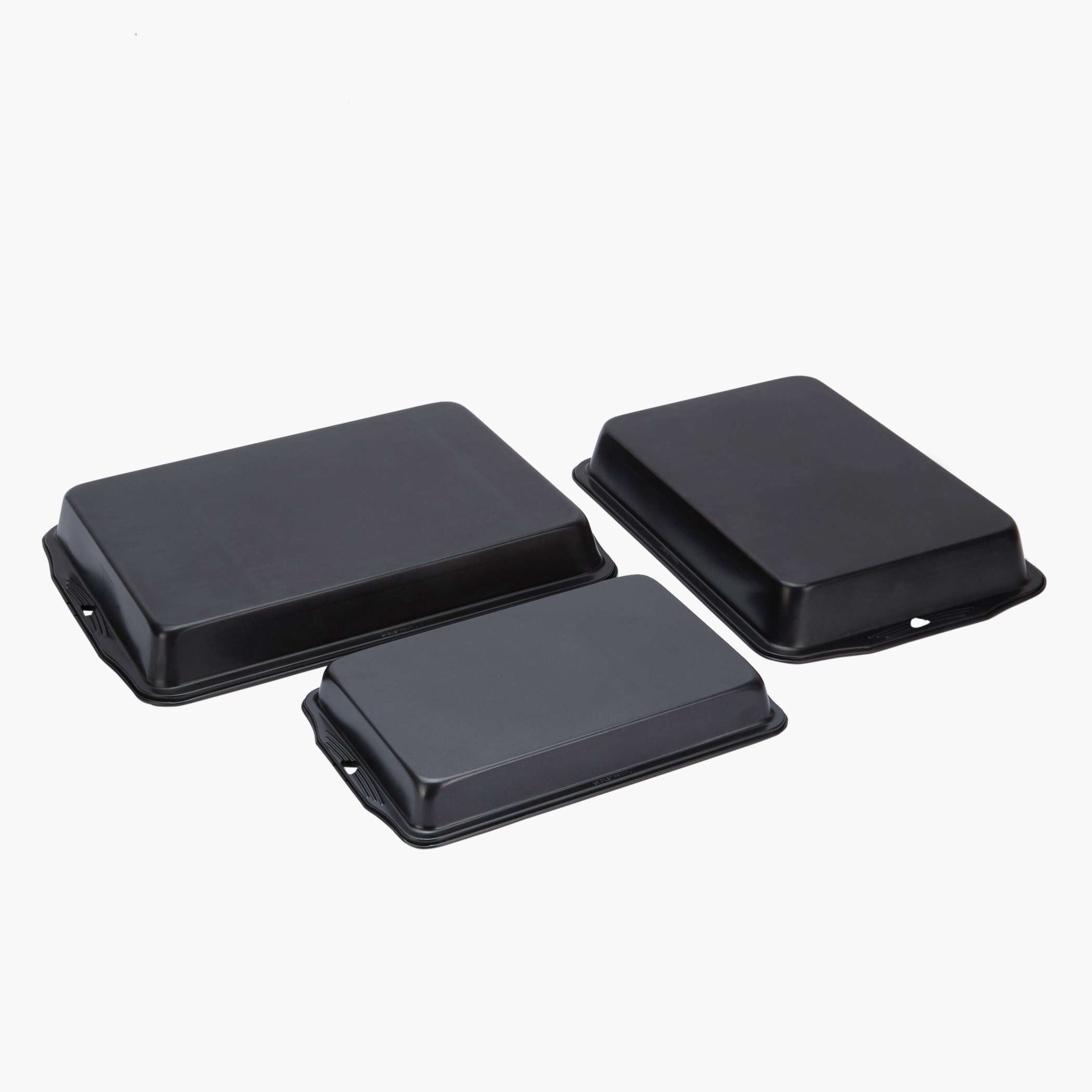 مقلاة شواء غير لاصقة كريستال - طقم من 3 قطع-hbxkitchen-bakeware-image-3