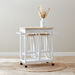 Basil Kitchen Trolley with 2 Stools-Two Seater-thumbnailMobile-1