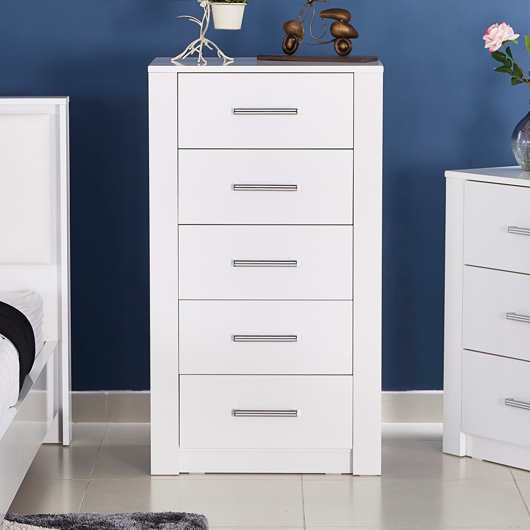 وحدة تخزين بـ5 أدراج من سنوي-hbxfurniture-dressersandchests-chestofdrawers-image-1
