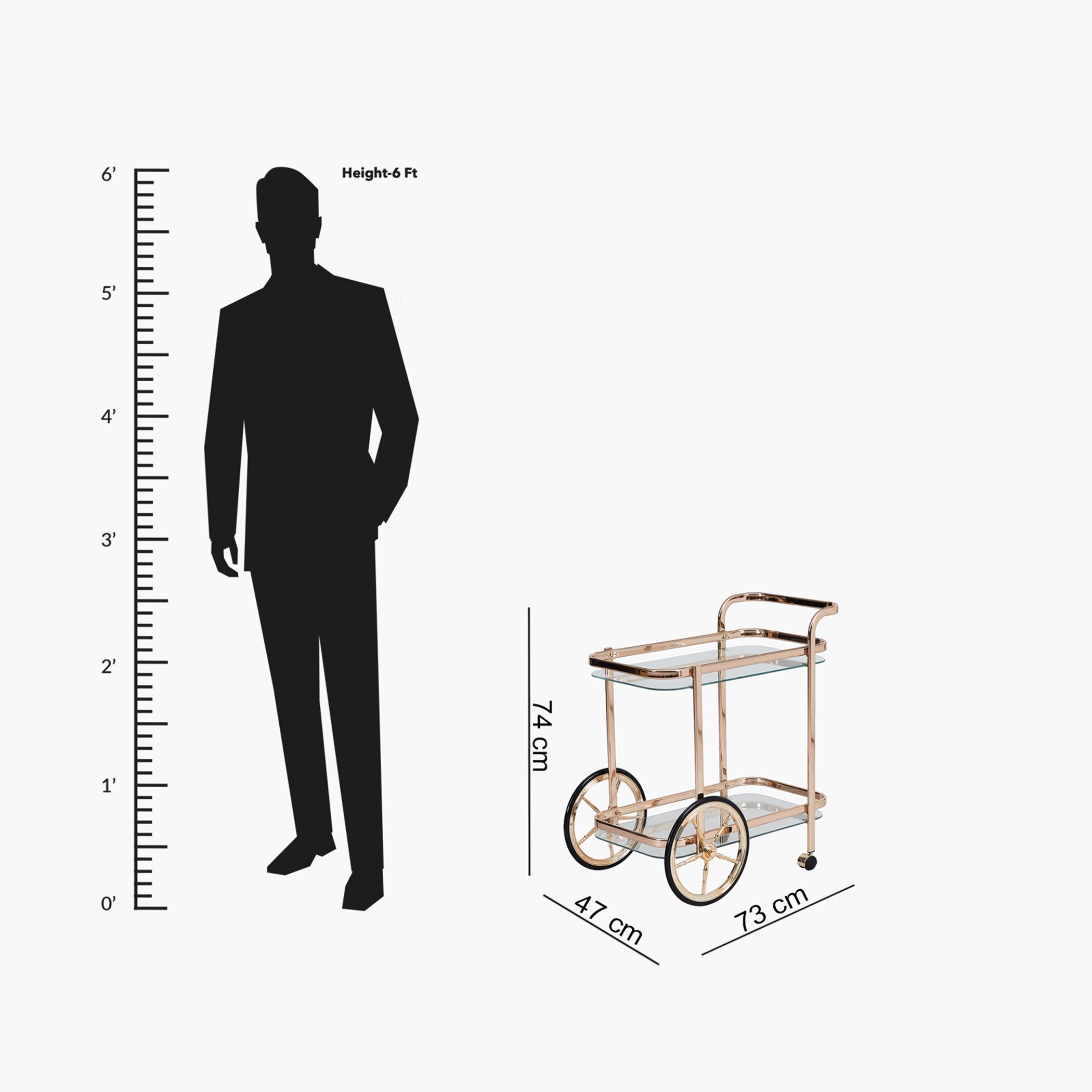 Bloom 2-Tier Serving Trolley-hbxlivingroom-tablesandstands-servingtrolleys-image-9