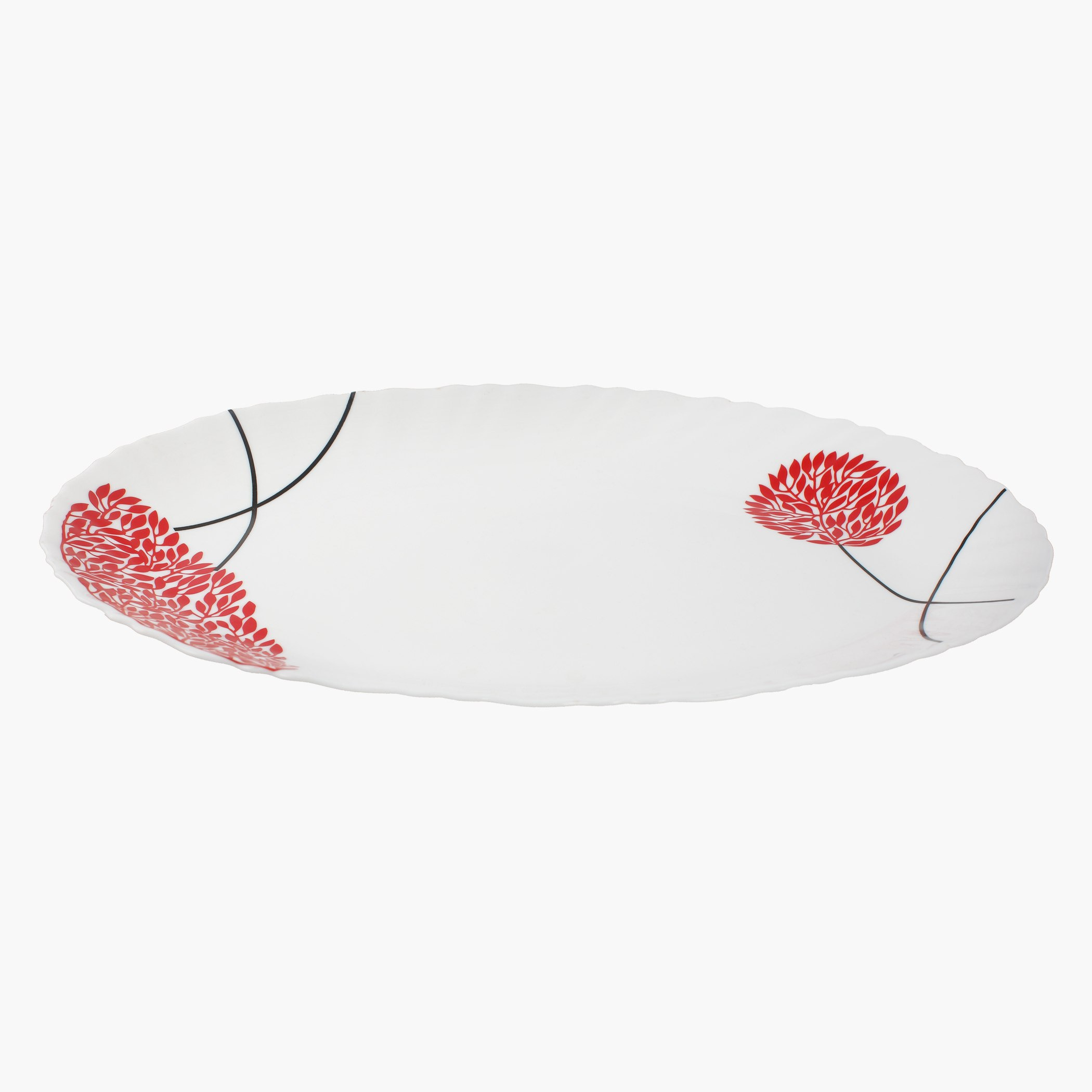 صحن رز بيضاوي قرمزي-hbxdecorandfurnishings-tabletop-crockery-image-1
