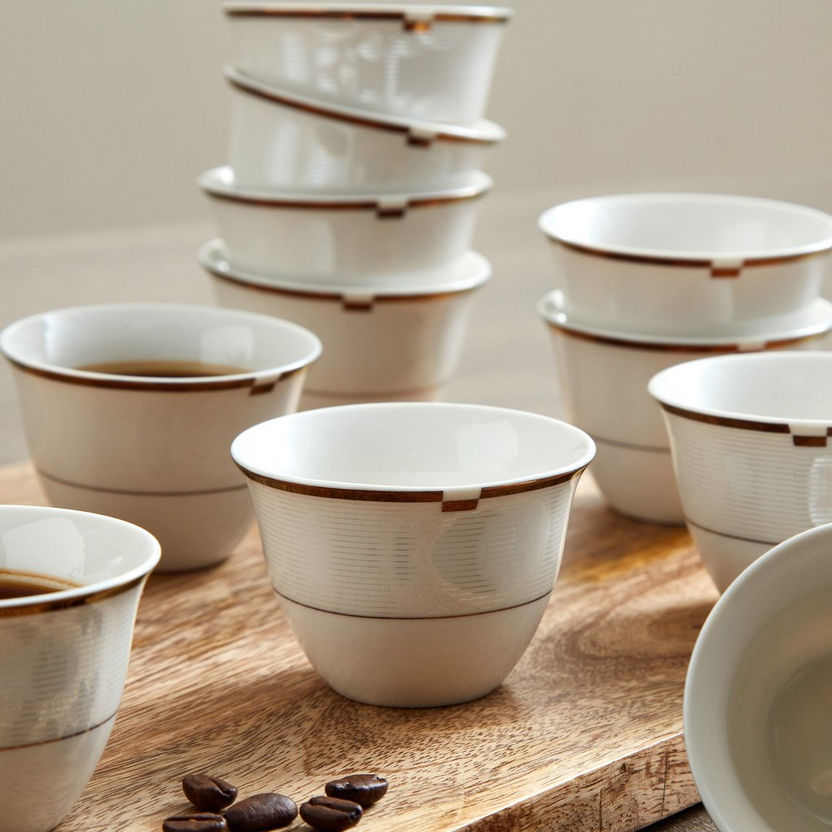 Gold Rib Cava Cup - Set of 12-Coffee & Tea Sets-image-1
