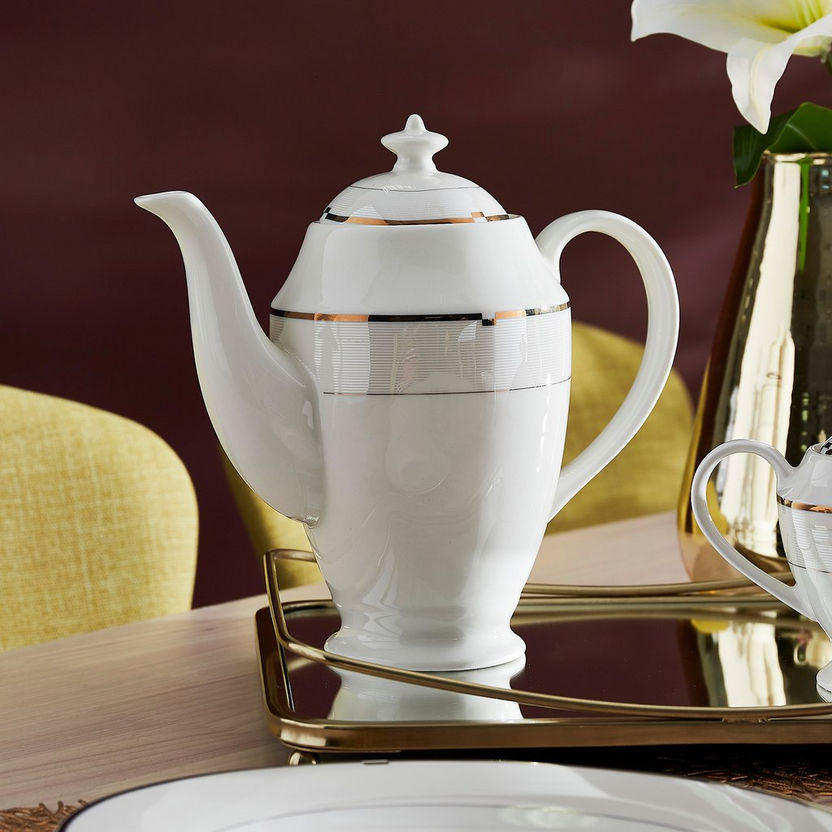 Gold Rib Teapot-Coffee and Tea Sets-image-0