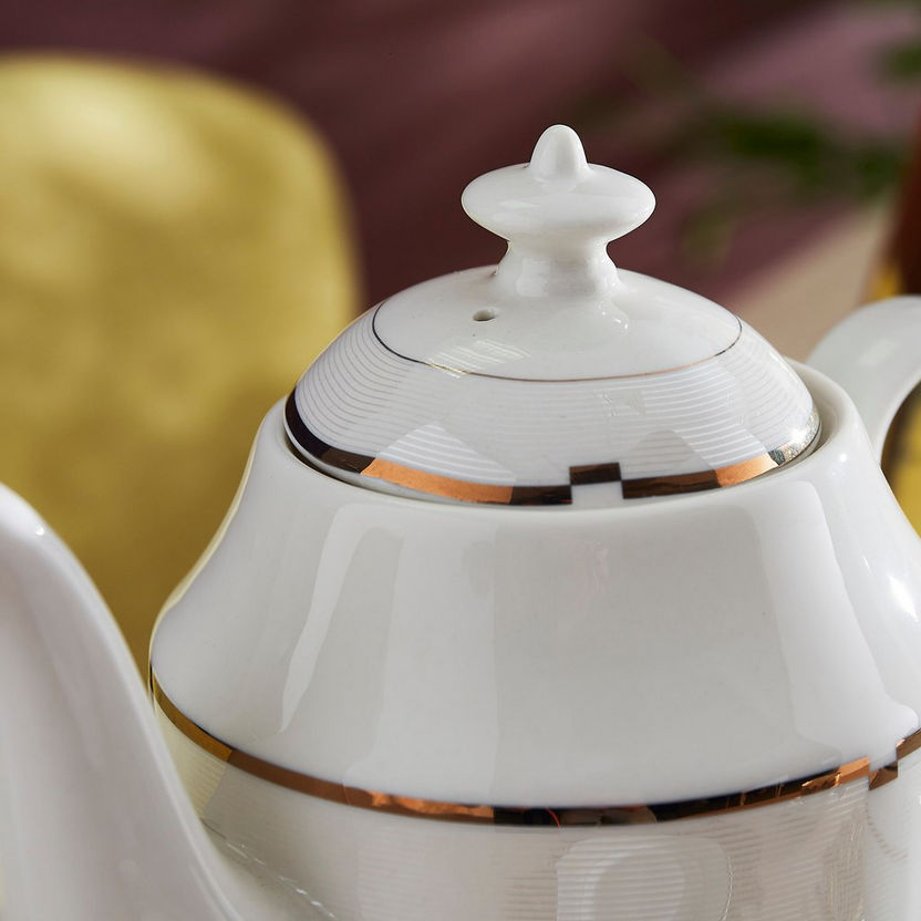 Gold Rib Teapot-Coffee and Tea Sets-image-2
