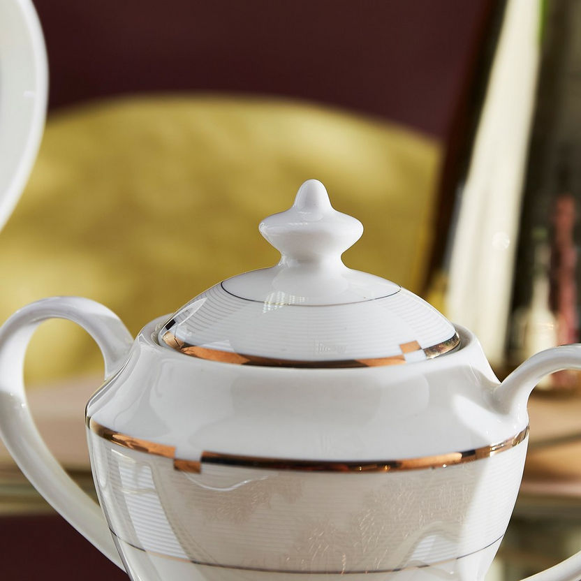 Gold Rib Sugar Pot-Coffee and Tea Sets-image-2