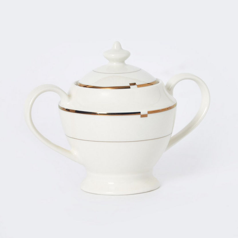 Gold Rib Sugar Pot-Coffee and Tea Sets-image-4