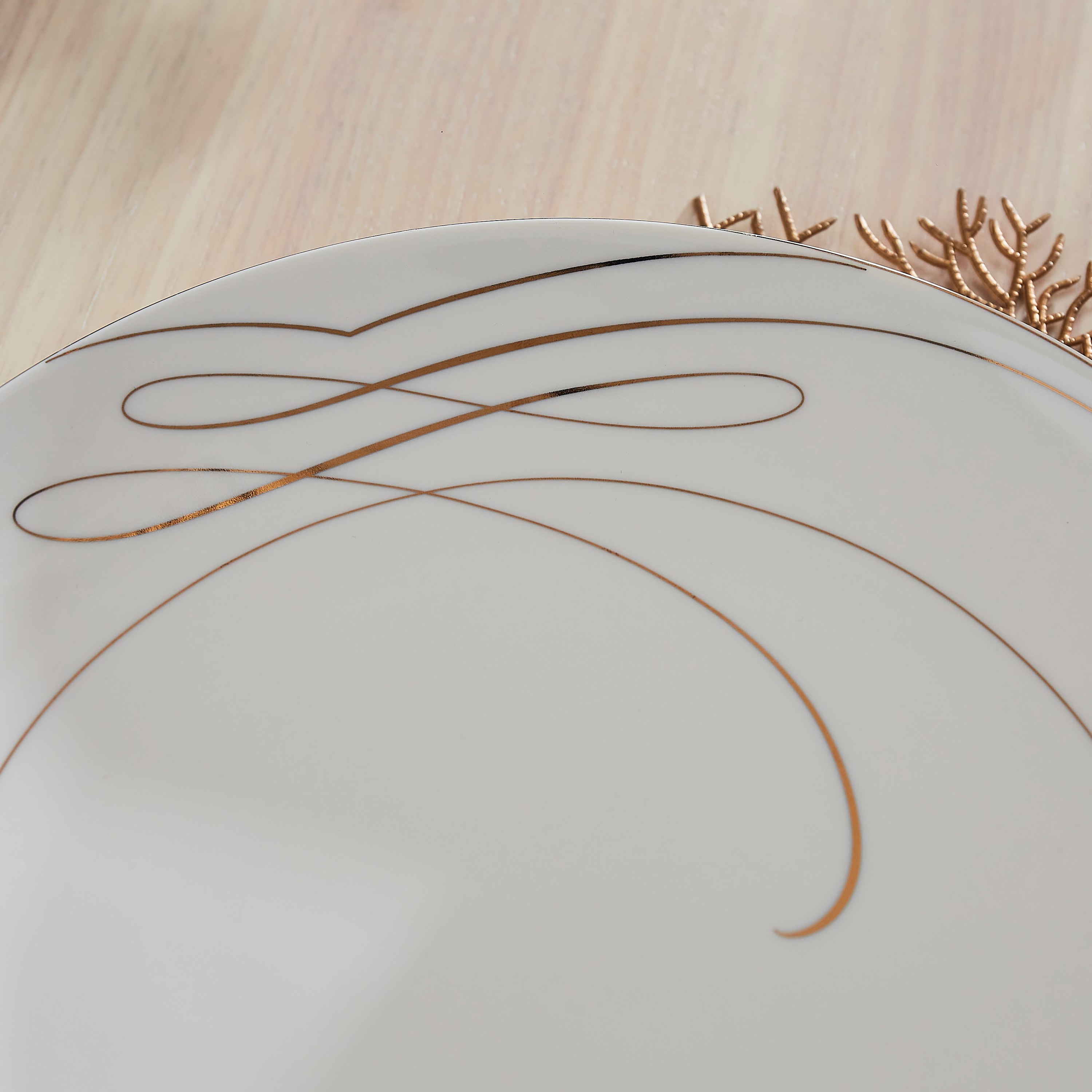 صحن عشاء بورسلين من فاليري - 26 سم-hbxdecorandfurnishings-tabletop-crockery-image-2