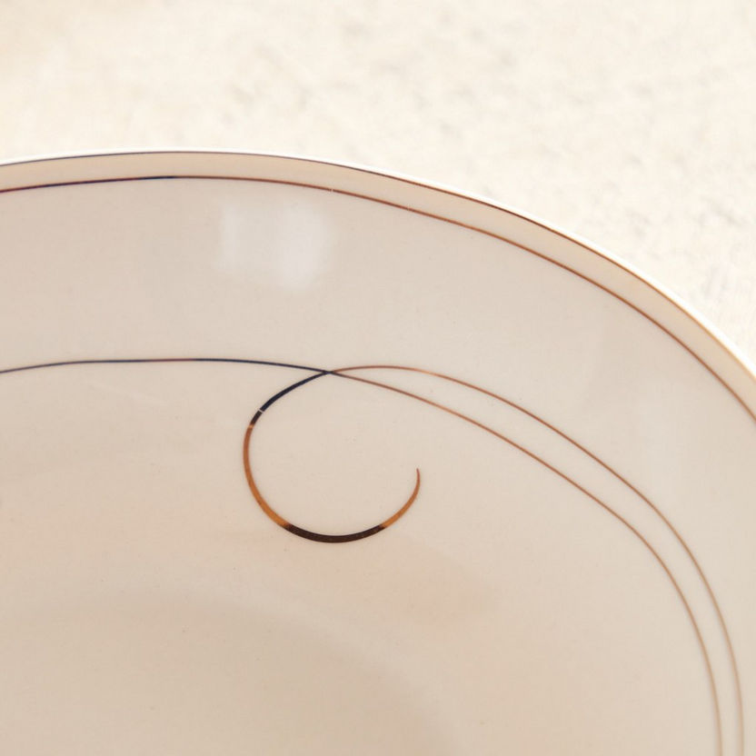 Valerie Porcelain Soup Plate - 20 cm-Crockery-image-2