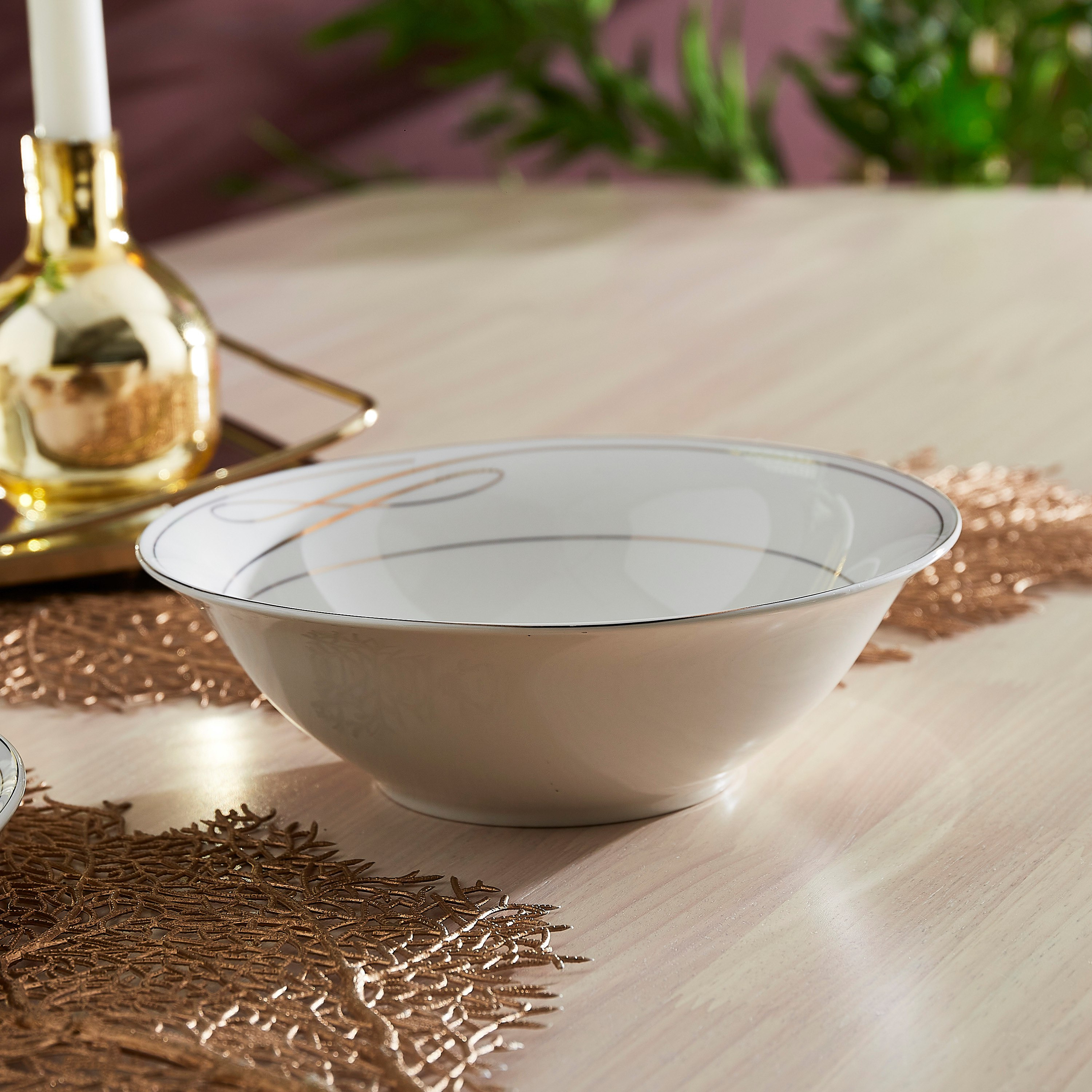 وعاء تقديم بورسلين من فاليري - 23 سم-hbxdecorandfurnishings-tabletop-crockery-image-1