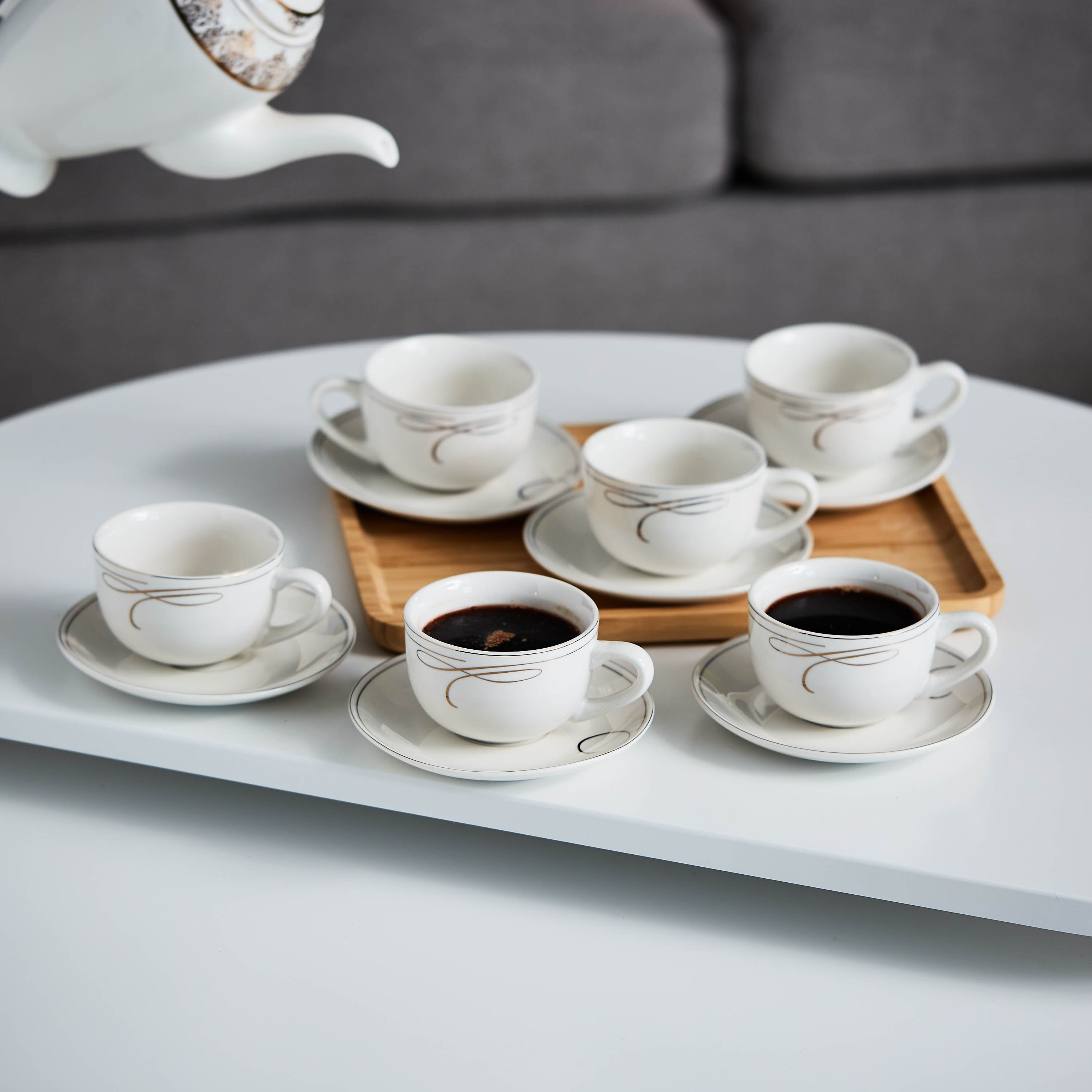 طقم فناجين وصحون - 12 قطعة من فاليري-hbxhomeware-diningandtabletop-coffeeandteasets-image-2