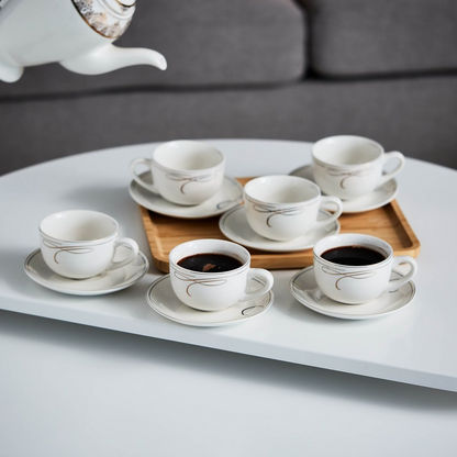 Valerie 12-Piece Cup and Saucer Set