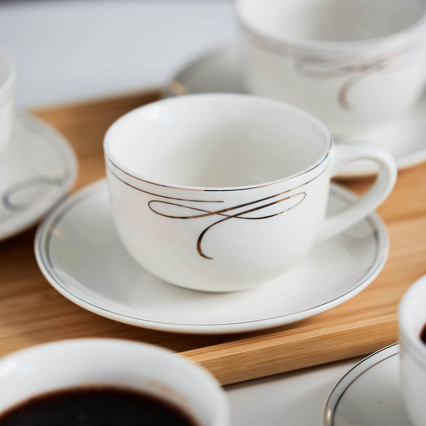 Valerie 12-Piece Cup and Saucer Set-Coffee and Tea Sets-image-2