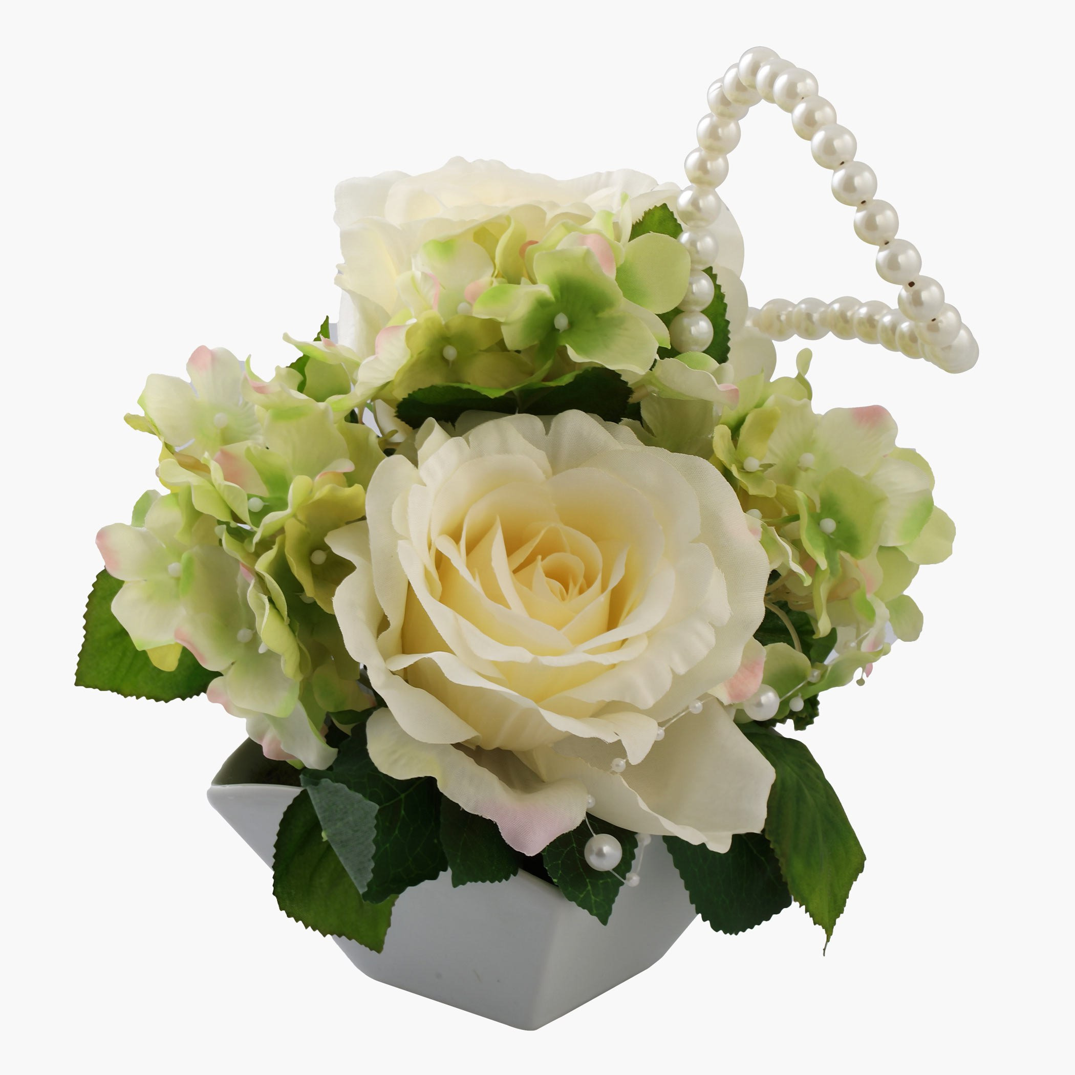 مزهرية ورود من فلورينا-hbxdecorandfurnishings-homeaccessories-artificialflowersandplants-image-2