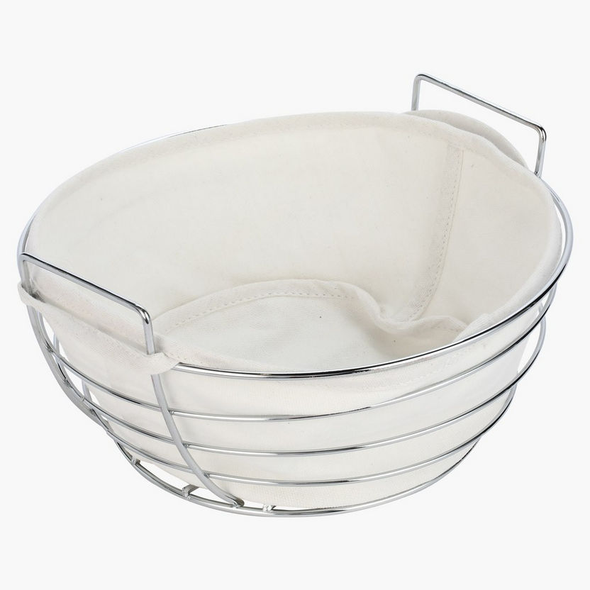 Daisy Round Bread Basket-Serveware-image-1