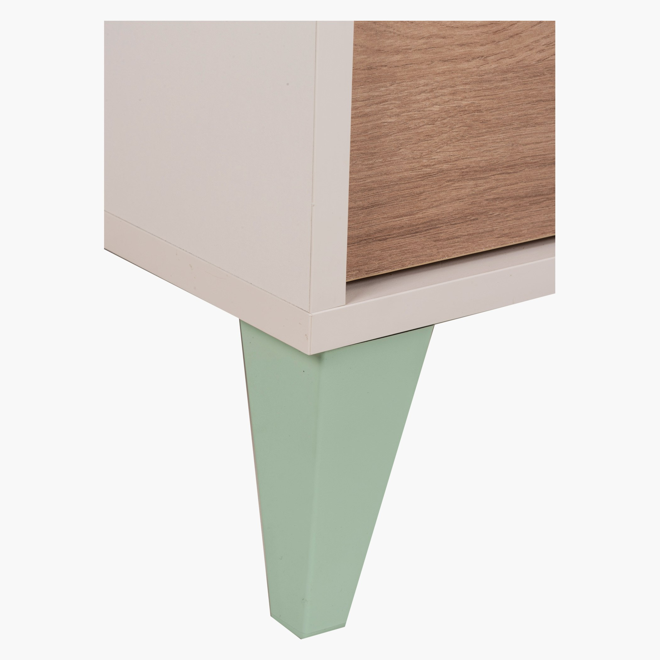 طاولة تزيين طويلة بـ4 أدراج ومرآة ووحدة تخزين من موروكو مينتي-hbxfurniture-kidsroom-kidsdressersandmirrors-image-7