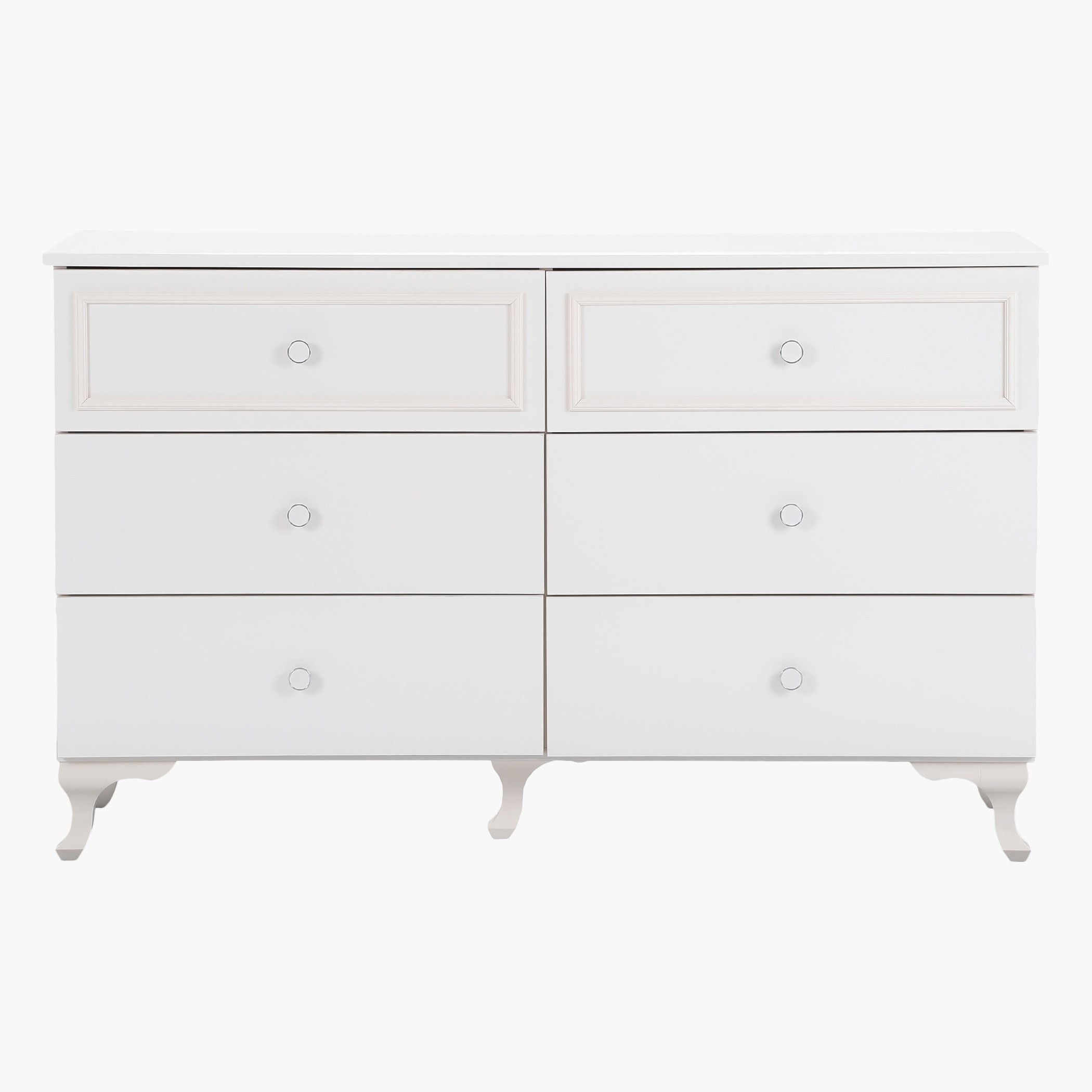 طاولة تزيين كبيرة 6 أدراج دون مرآة من ميليسا-hbxfurniture-bedroom-dressersandmirrors-image-3