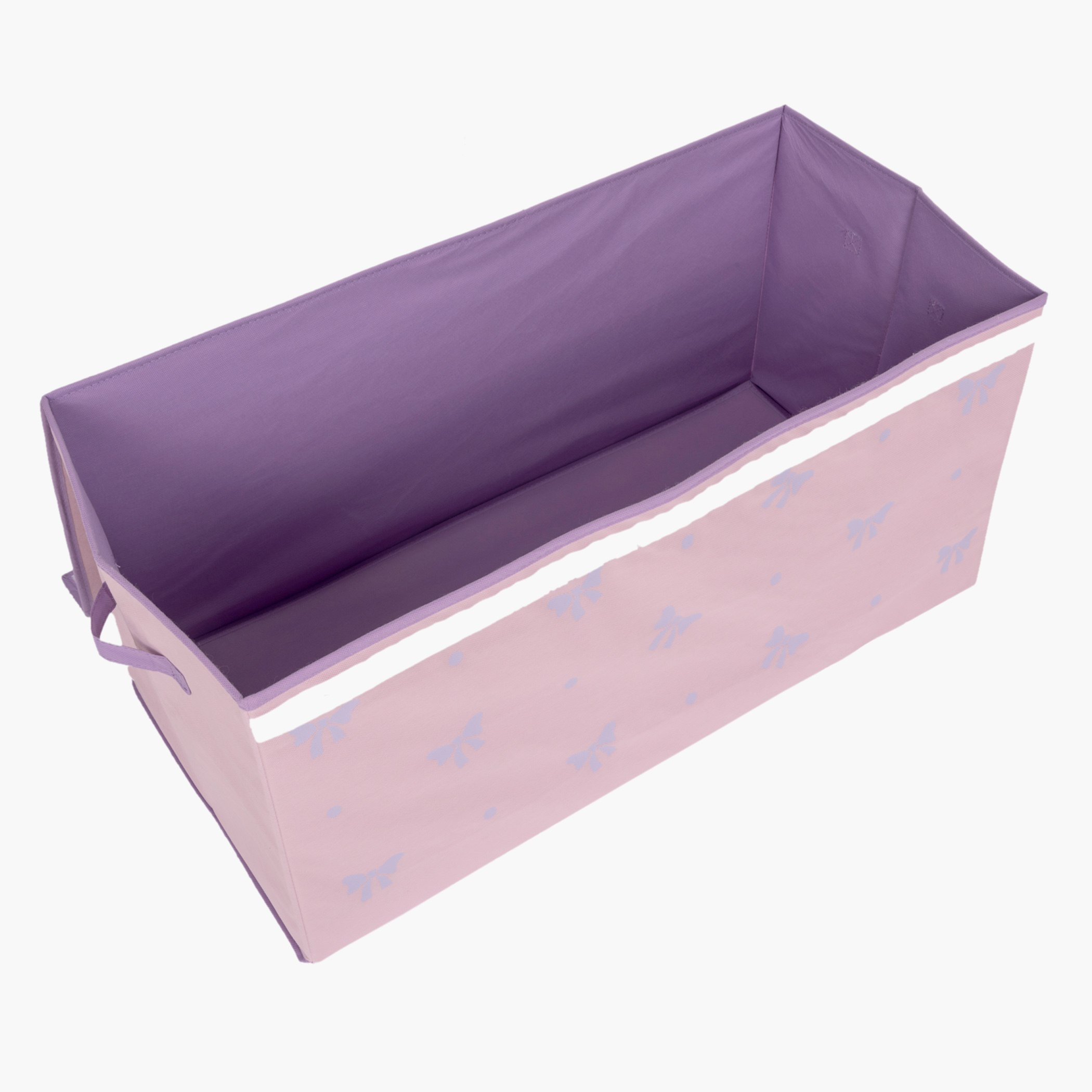 صندوق تخزين بنقش فراشات - 75×37×37 سم-hbxbedroom-bedroomaccessories-bedroomstorage-image-5
