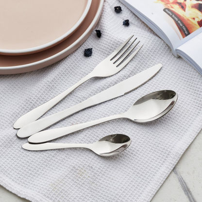 Sleek 24-Piece Cutlery Set