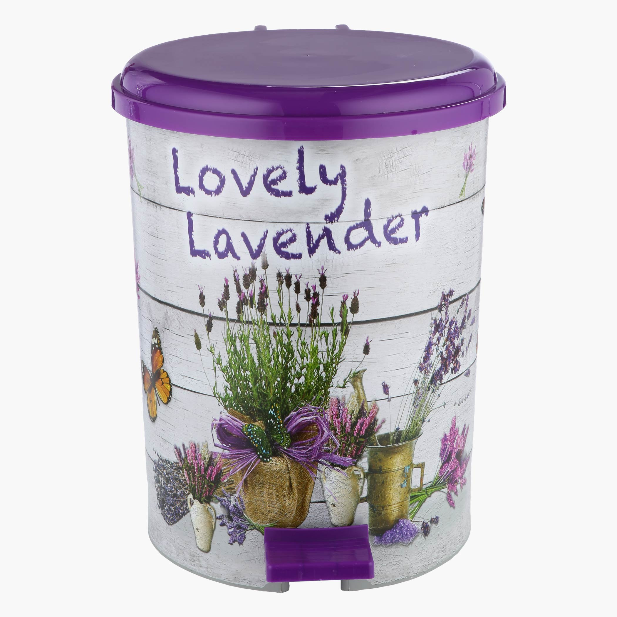 Lovely Lavender Pedal Bin - 25 L-PROMO_HB_AE_B1G1_250925-image-1