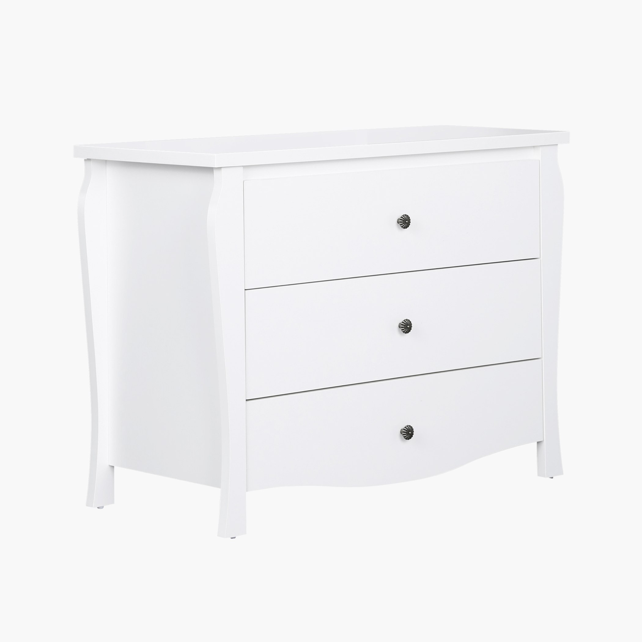 طاولة تزيين 3 أدراج دون مرآة من فابريسيو-hbxfurniture-kidsroom-kidsdressersandmirrors-image-1