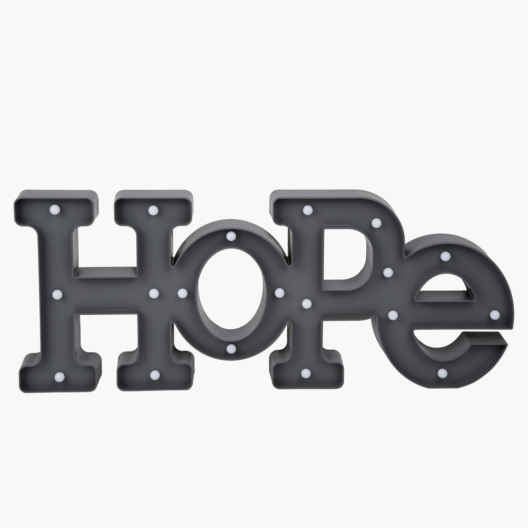 أحرف كلمة "Hope" بأضواء أل إي دي-hbxkidsandyouth-walldecor-photoframes-image-1