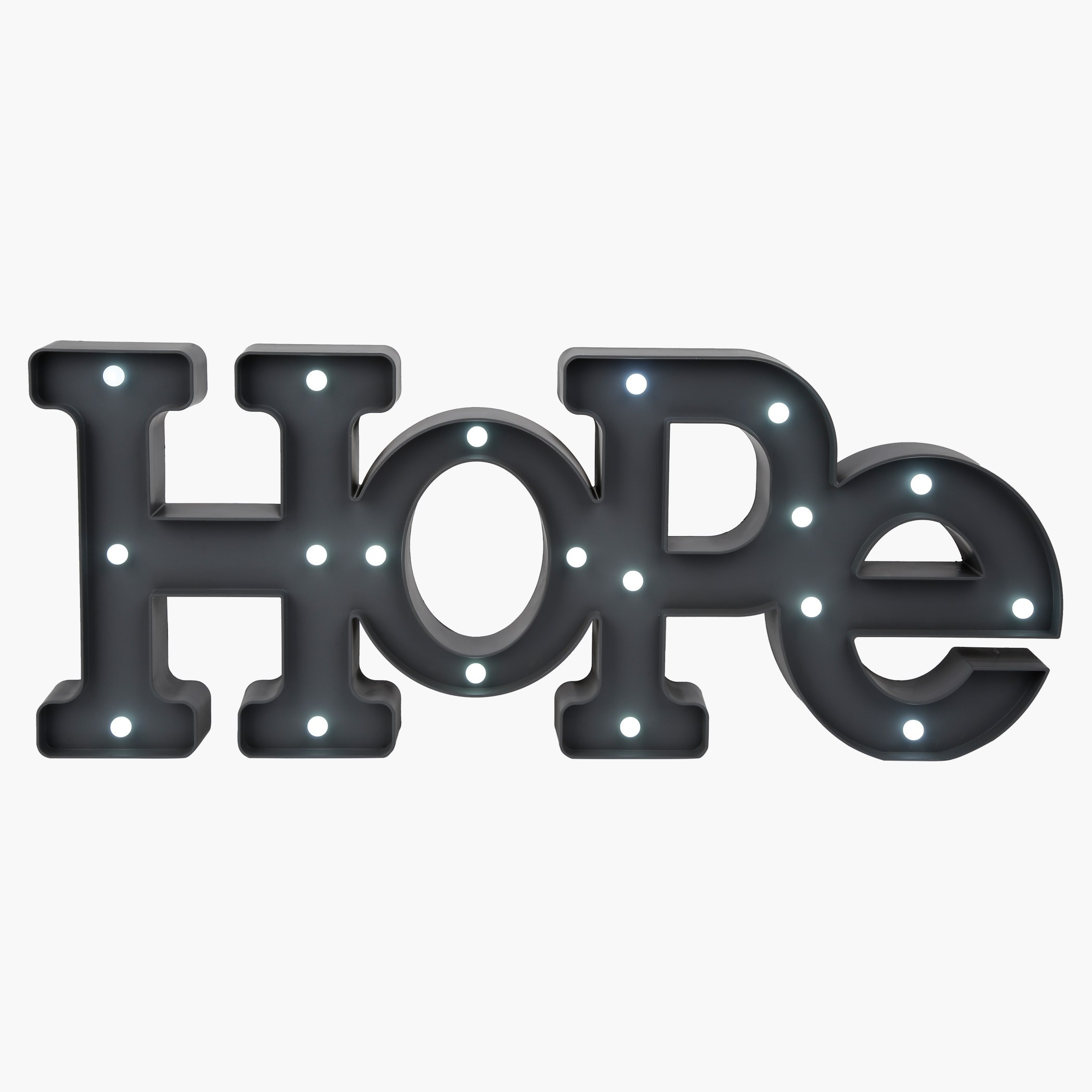 أحرف كلمة "Hope" بأضواء أل إي دي-hbxkidsandyouth-walldecor-photoframes-image-3