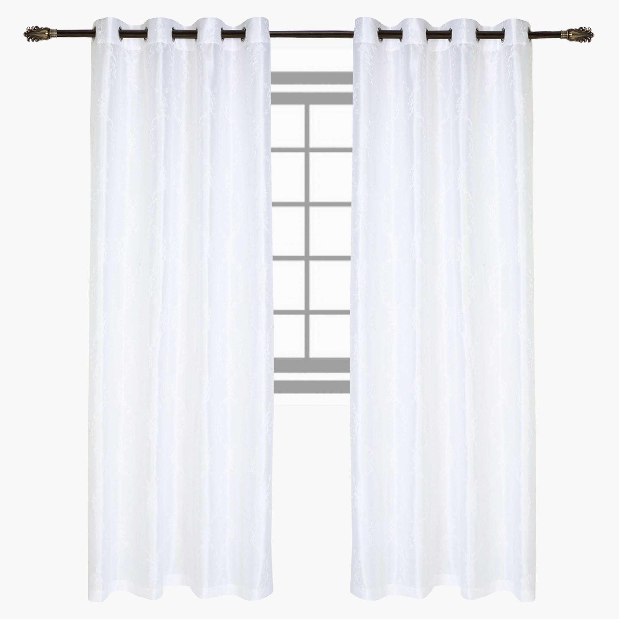 Abela Embroidered Curtain Pair - 140x240 cm-PROMO_HB_AE_B1G1_250925-image-1