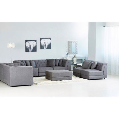 Emotion Fabric Corner Sofa with 2 Cushions-Corner Sofas-image-6