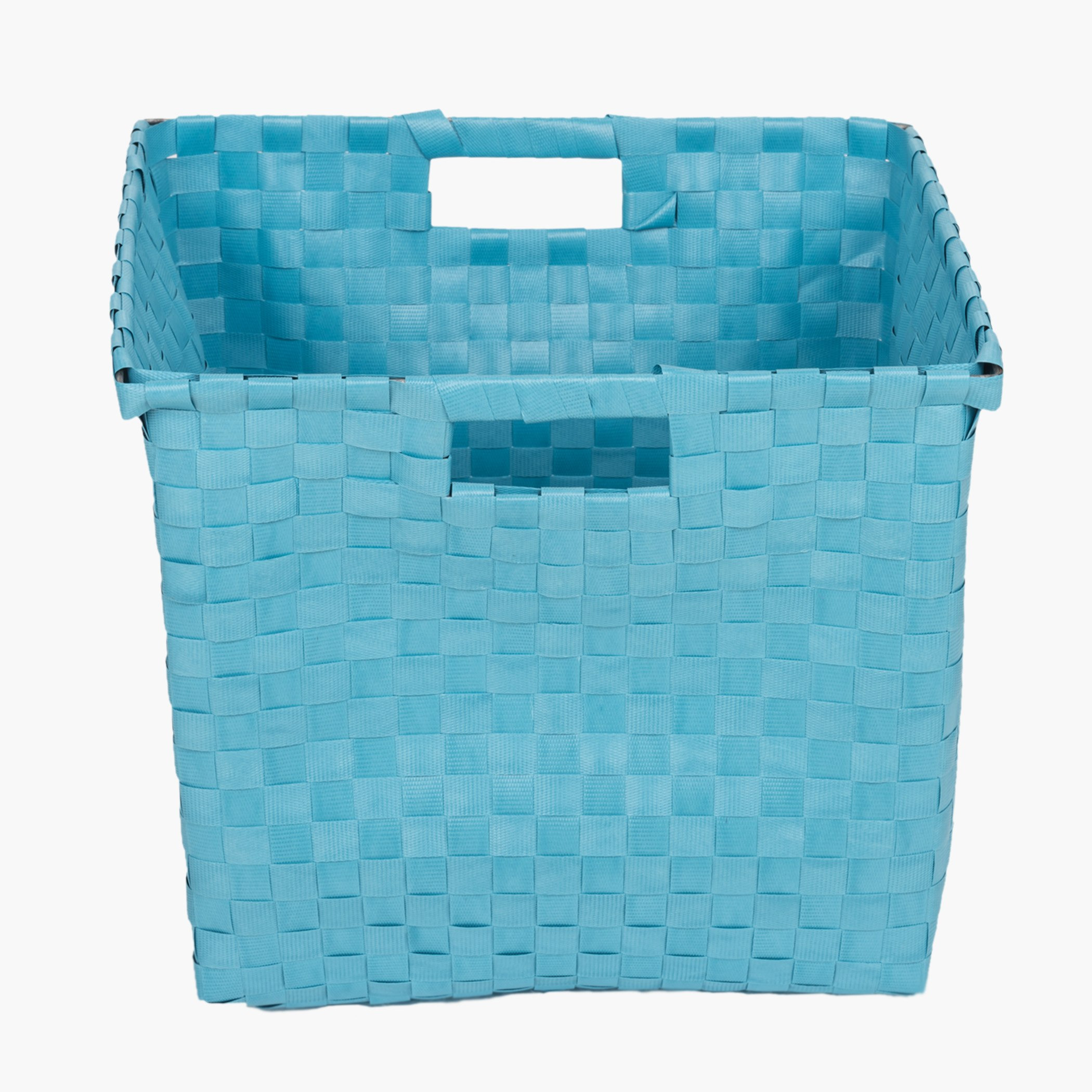سلّة تخزين بتصميم أشرطة متداخلة من نايت - 30.5×28×26 سم-hbxhomeware-hbxkidsandyouth-image-1
