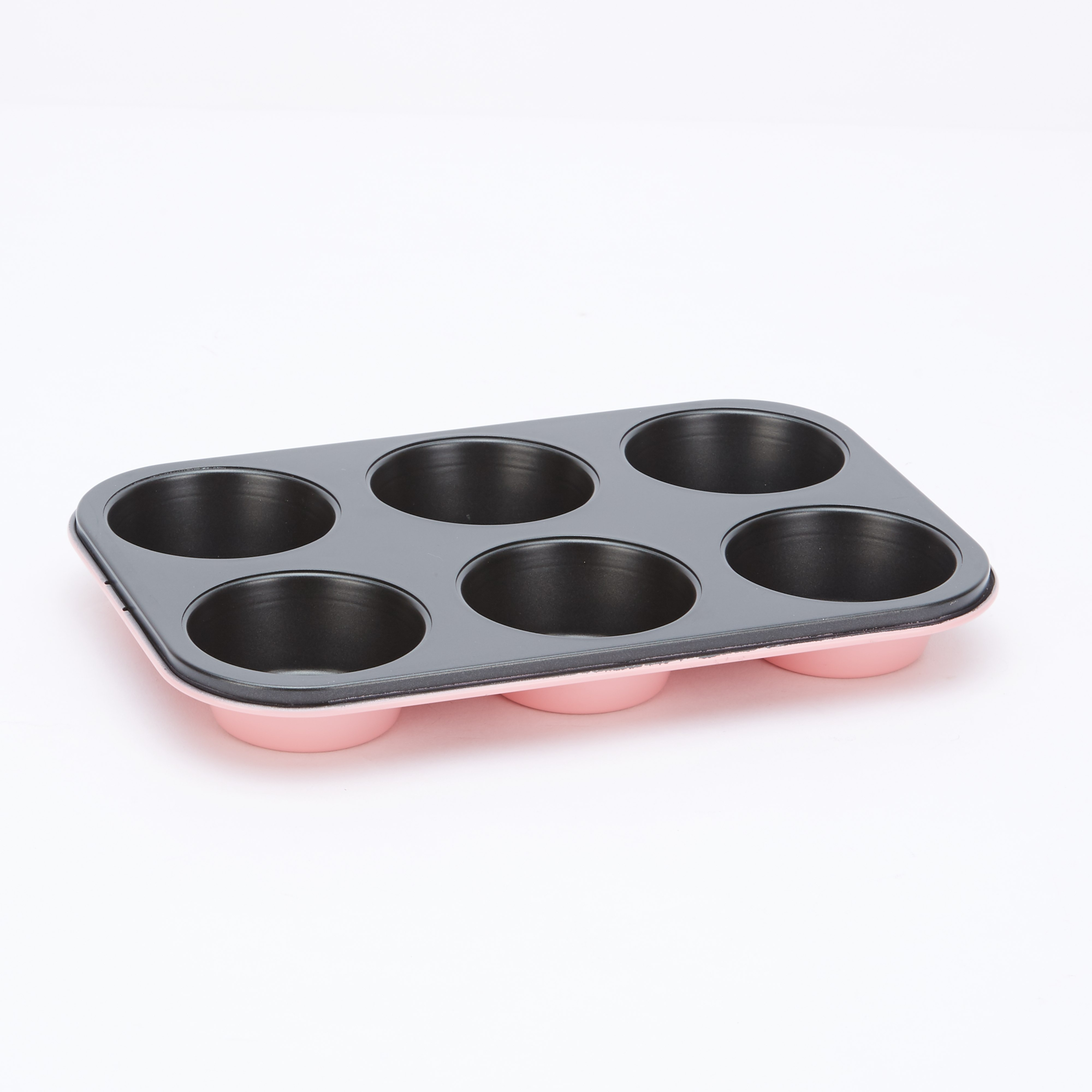 طقم قوالب مافن 6 قطع مستطيلة كريستال-hbxkitchen-bakeware-image-2