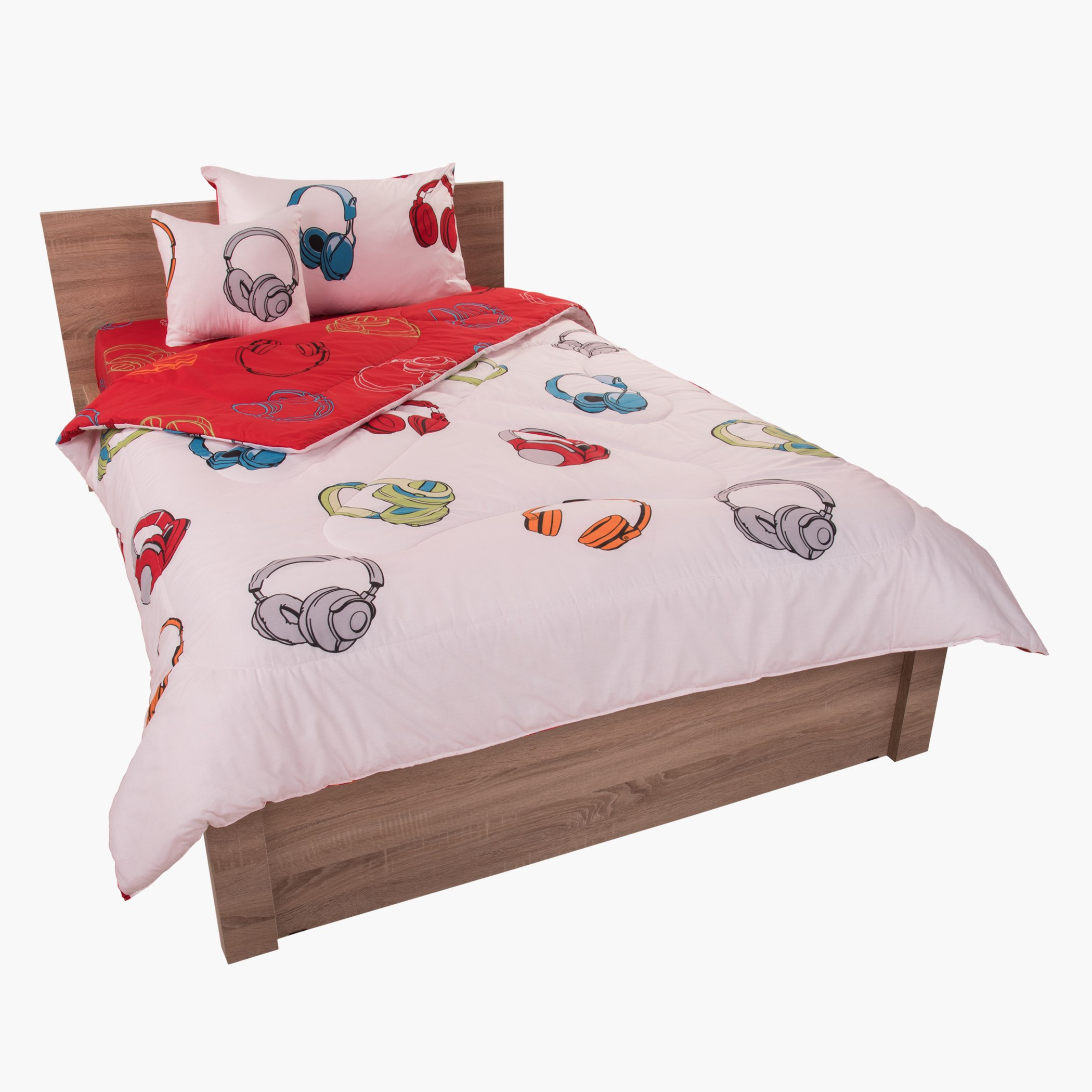 طقم ألحفة وبياضات ميوزيك من أربع قطع-hbxhomeware-hbxkidsandyouth-image-1