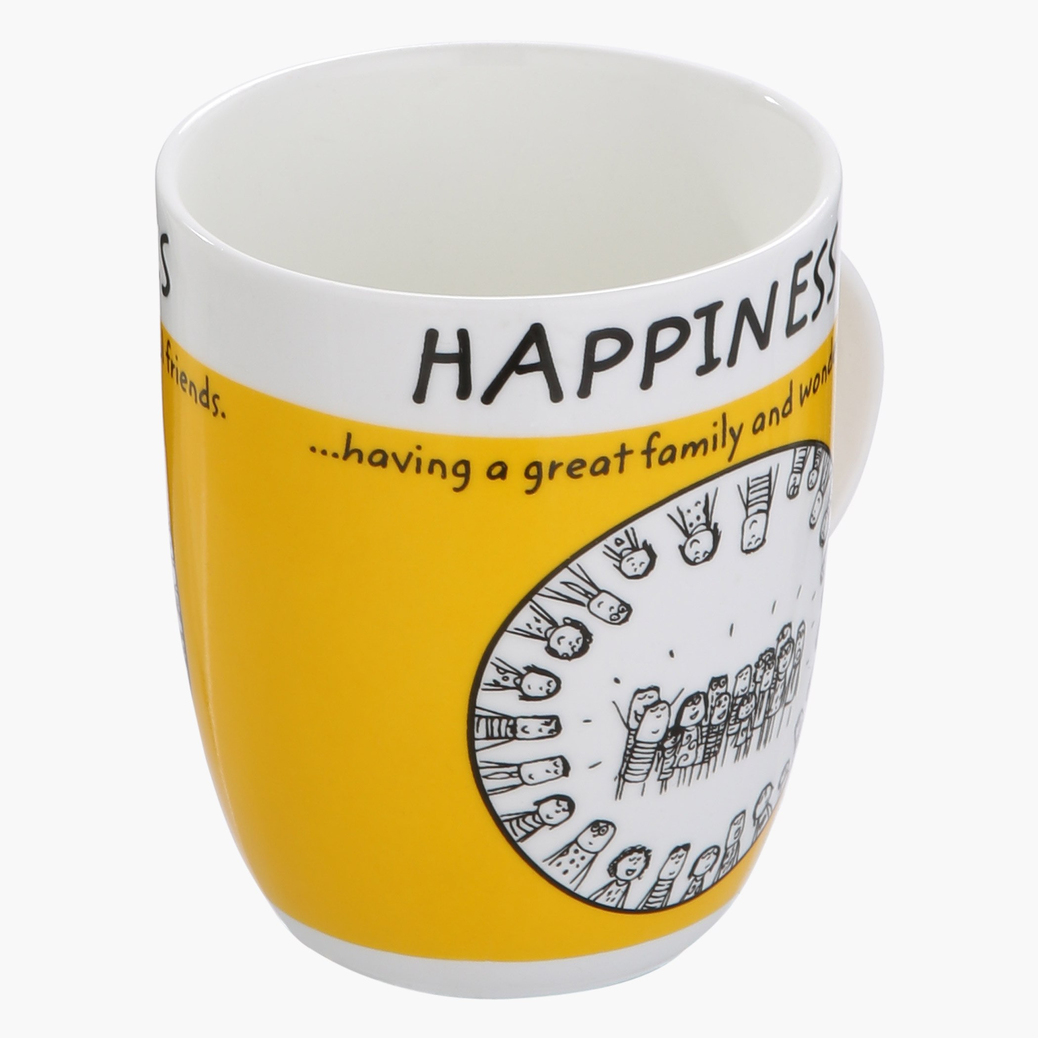 قدح بطبعات هابينيس إز توجيذ - 355 مل-hbxdecorandfurnishings-tabletop-crockery-image-2
