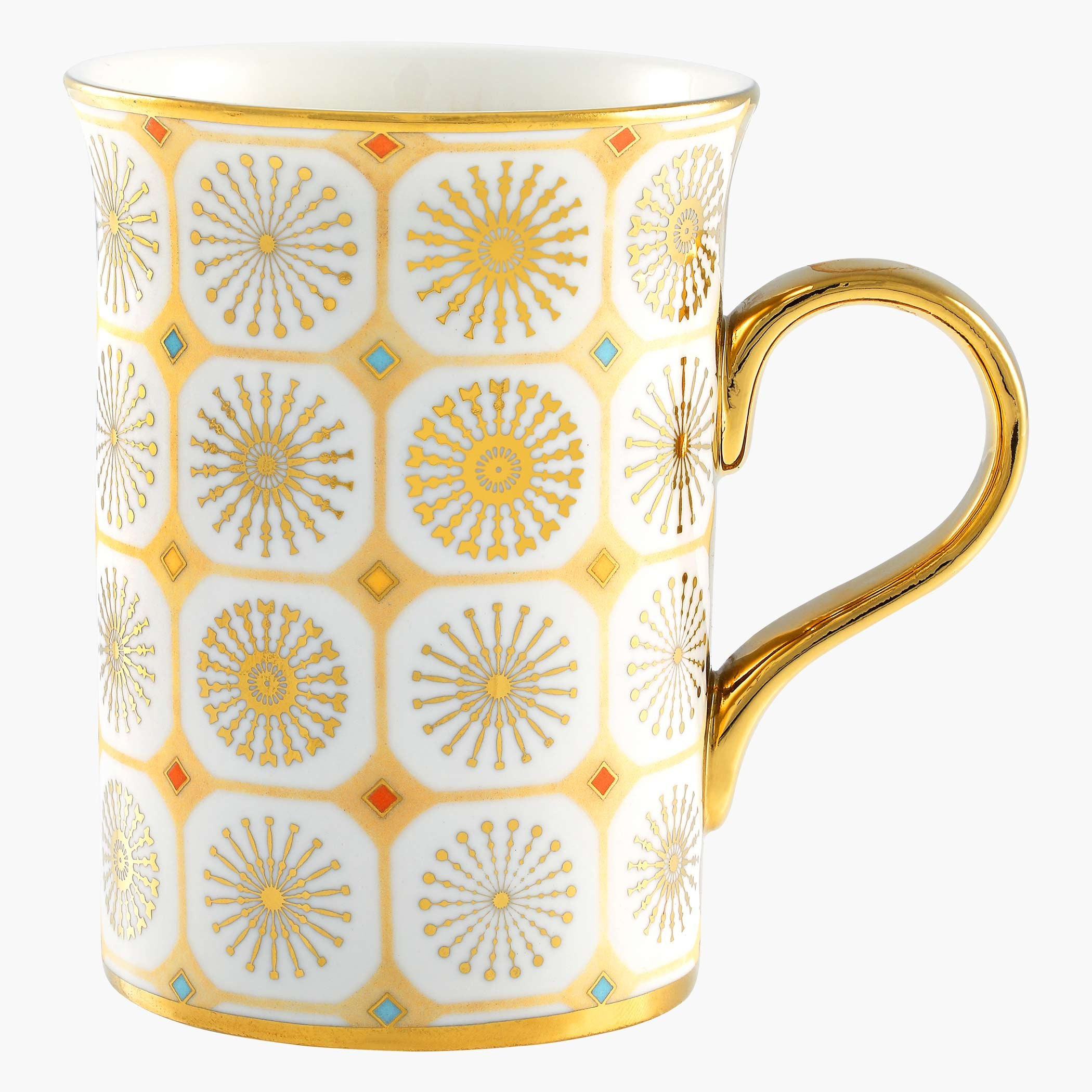 قدح منقوش مارثا - 410 مل-hbxdecorandfurnishings-tabletop-crockery-image-1