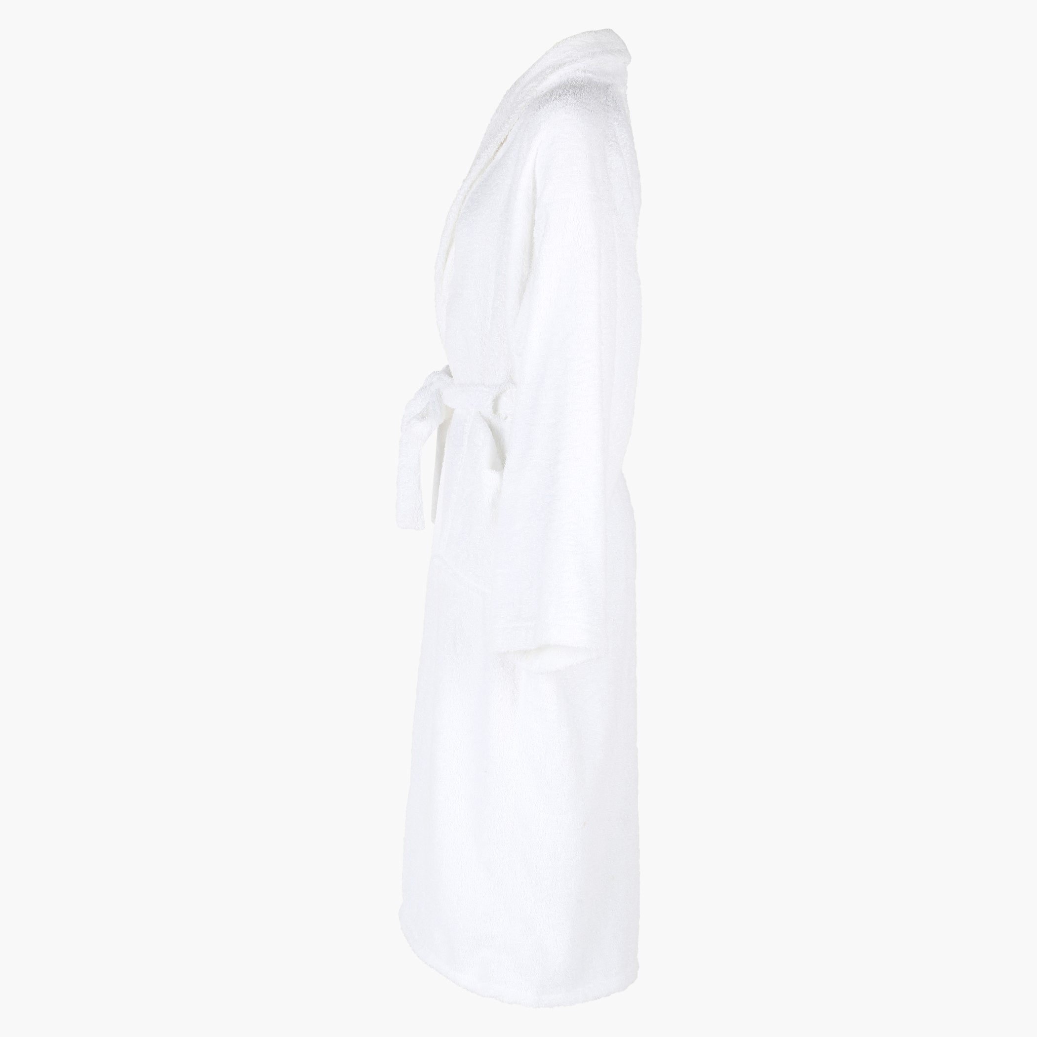 روب حمّام كيمونو منسدل بحزام رباط - إكسترا لارج-hbxbathroom-bathroomtextiles-image-3