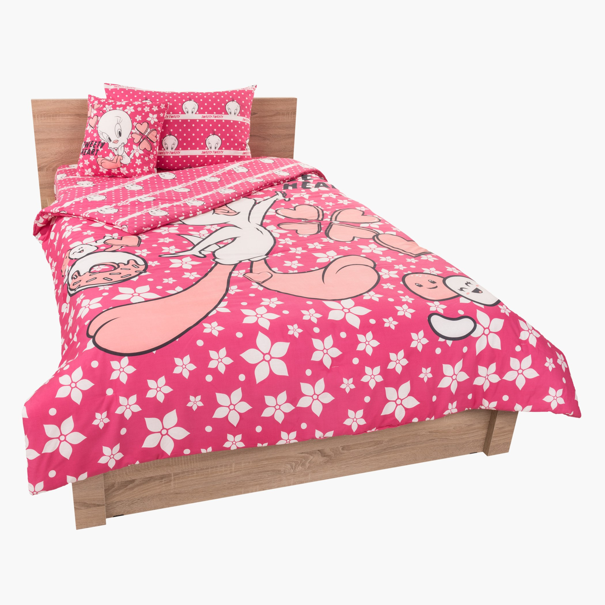 طقم ألحفة وبياضات من تويتي - أربع قطع-hbxhomeware-hbxkidsandyouth-image-1