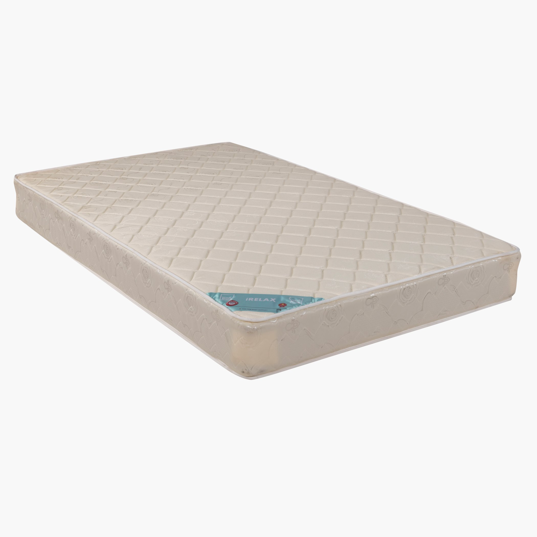 مرتبة مزدوجة بنوابض حلزونية من آي ريلاكس - 120×200×19 سم-hbxfurniture-mattresses-twin-image-1