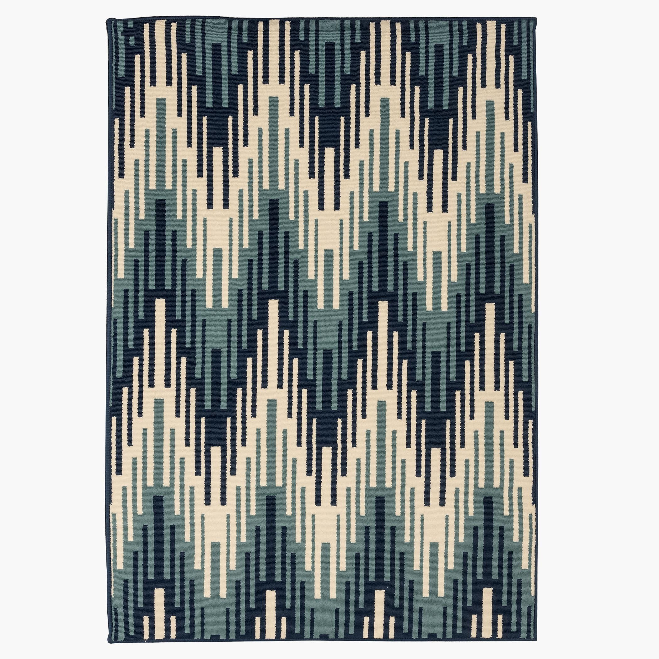 سجادة مقاومة للبقع من شيفرون - 120×170 سم-hbxdecorandfurnishings-floorcoverings-rugs-image-1