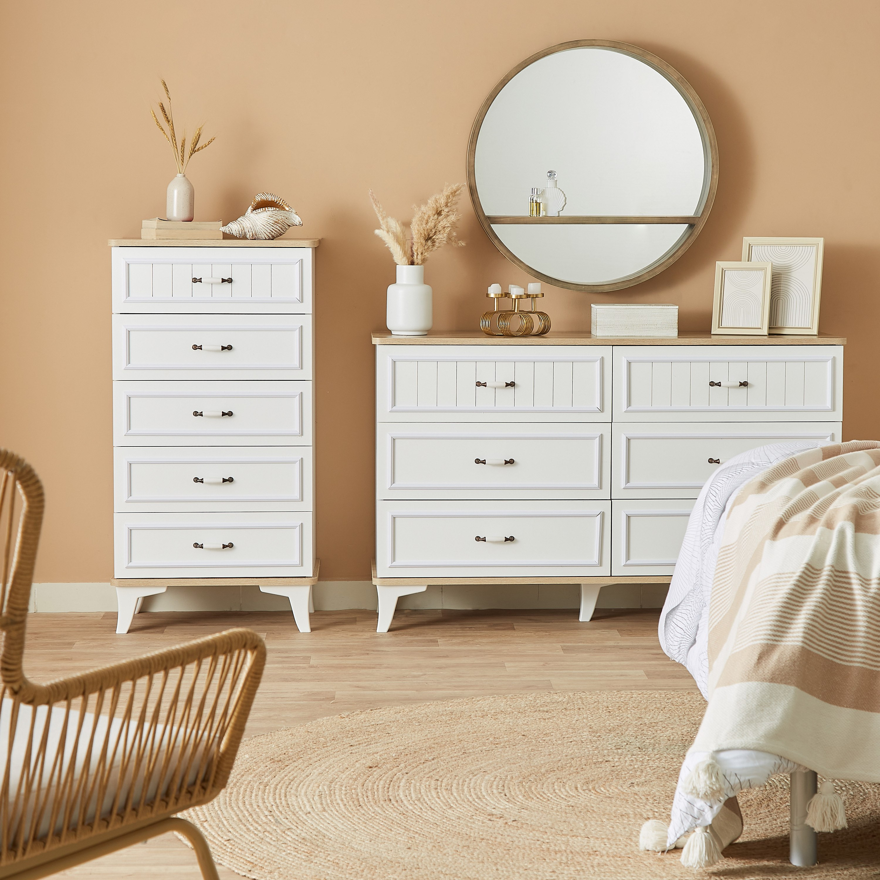 وحدة تخزين 5 أدراج من فيكتوريا-hbxfurniture-dressersandchests-chestofdrawers-image-7